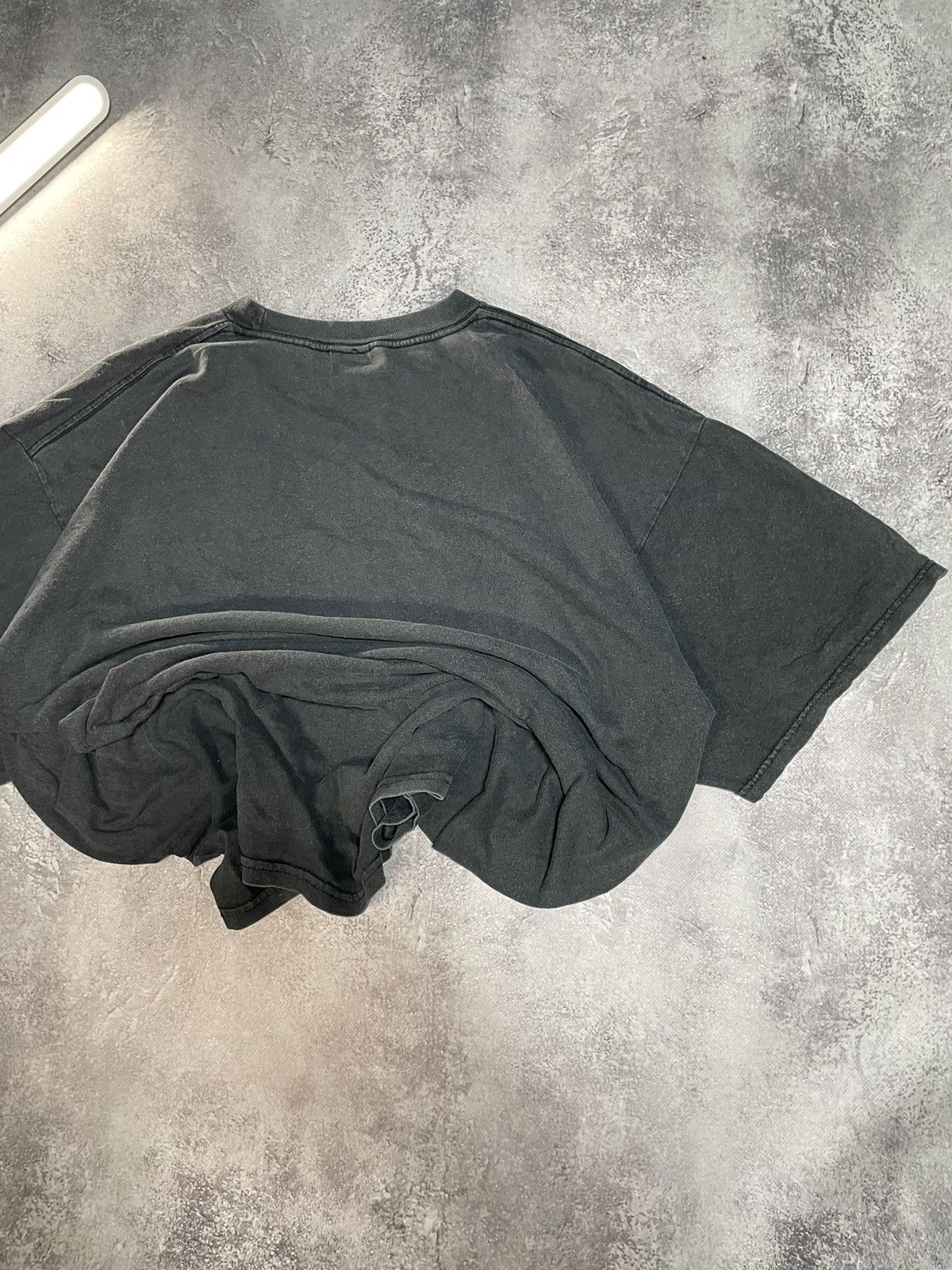 basketcase gallery VTG Y2K FADE Mallgoth Grunge Grim Reaper Skull TEE SIZE L Size US L / EU 52-54 / 3 - 8 Thumbnail