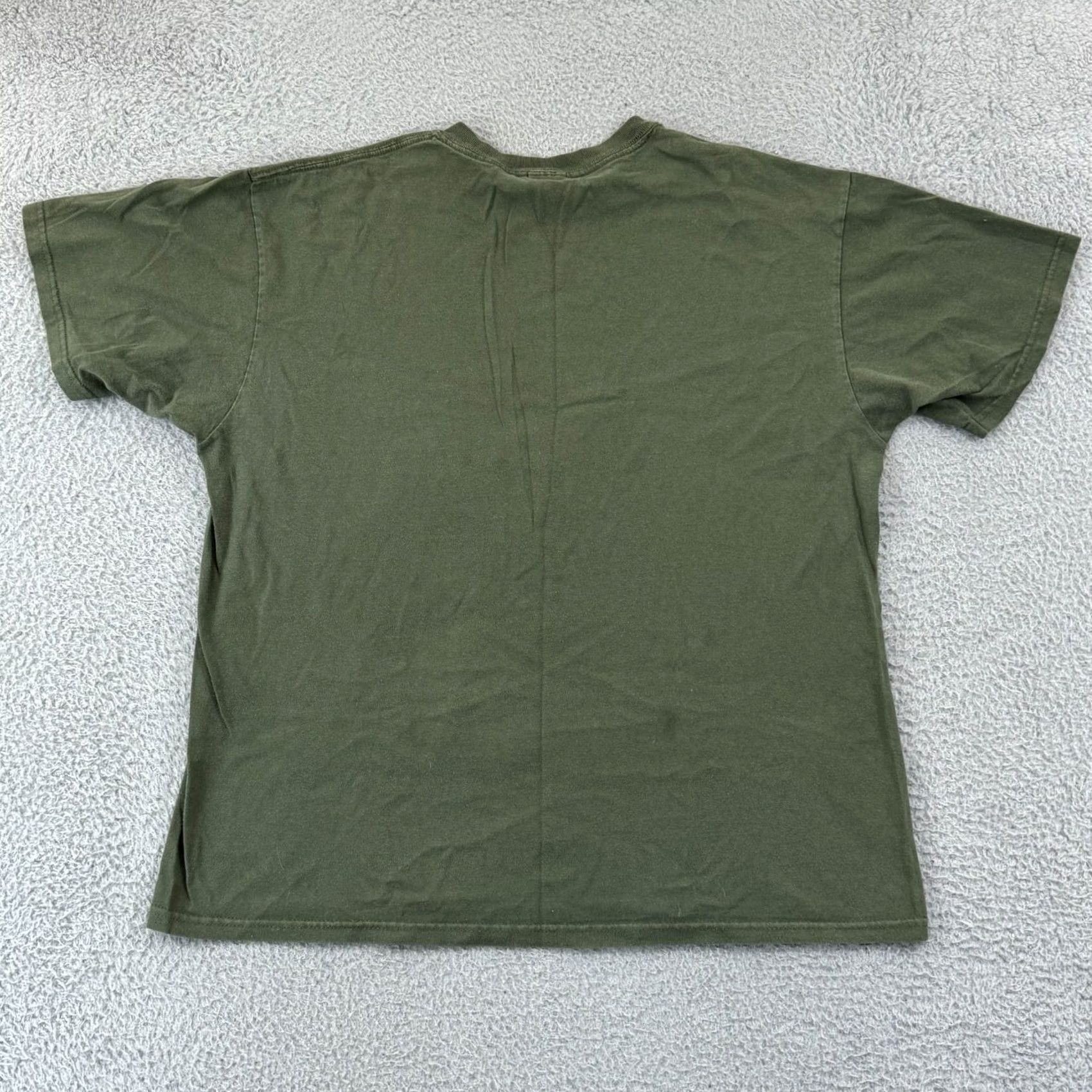 Anvil VINTAGE Anvil Shirt Mens XL Green Short Sleeve 90s Graphic Dog Adventure Time Animals 90s Mens XL Green Short Sleeve Shirt Size US XL / EU 56 / 4 - 2 Thumbnail