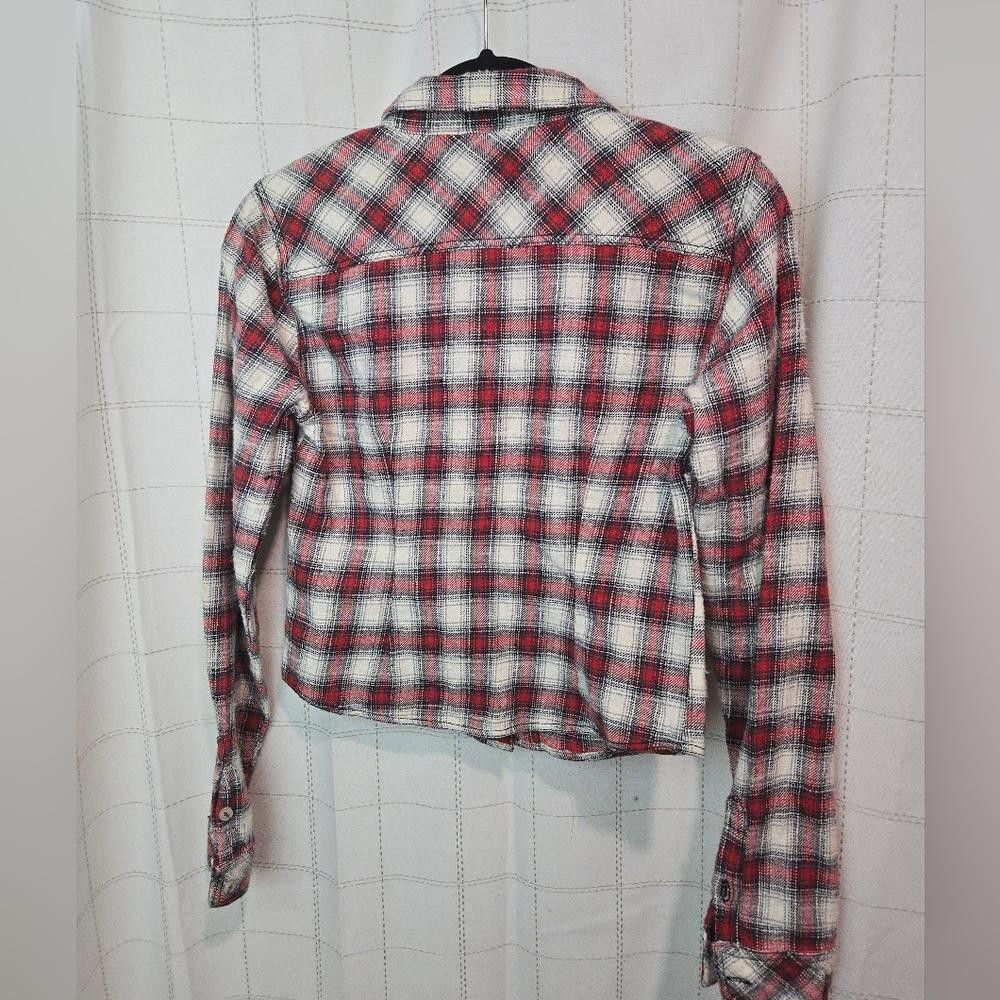 Bdg BDG Women's Cropped Flannel Size S / US 4 / IT 40 - 10 Thumbnail