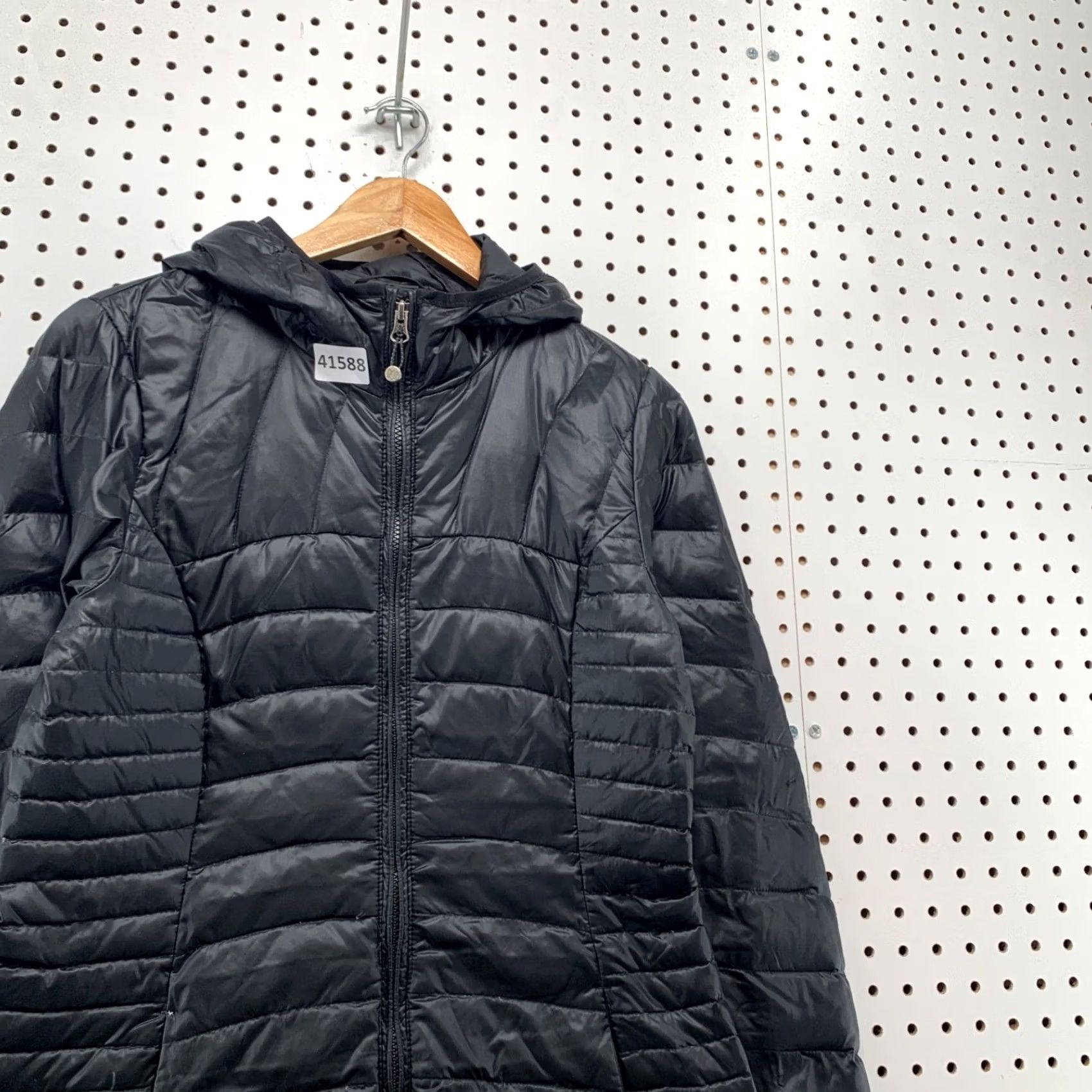 Eddie Bauer Eddie Bauer Down Quilted Coat Womens Small Black Long Lightweight Quilted Winter Fall Size S / US 4 / IT 40 - 7 Thumbnail
