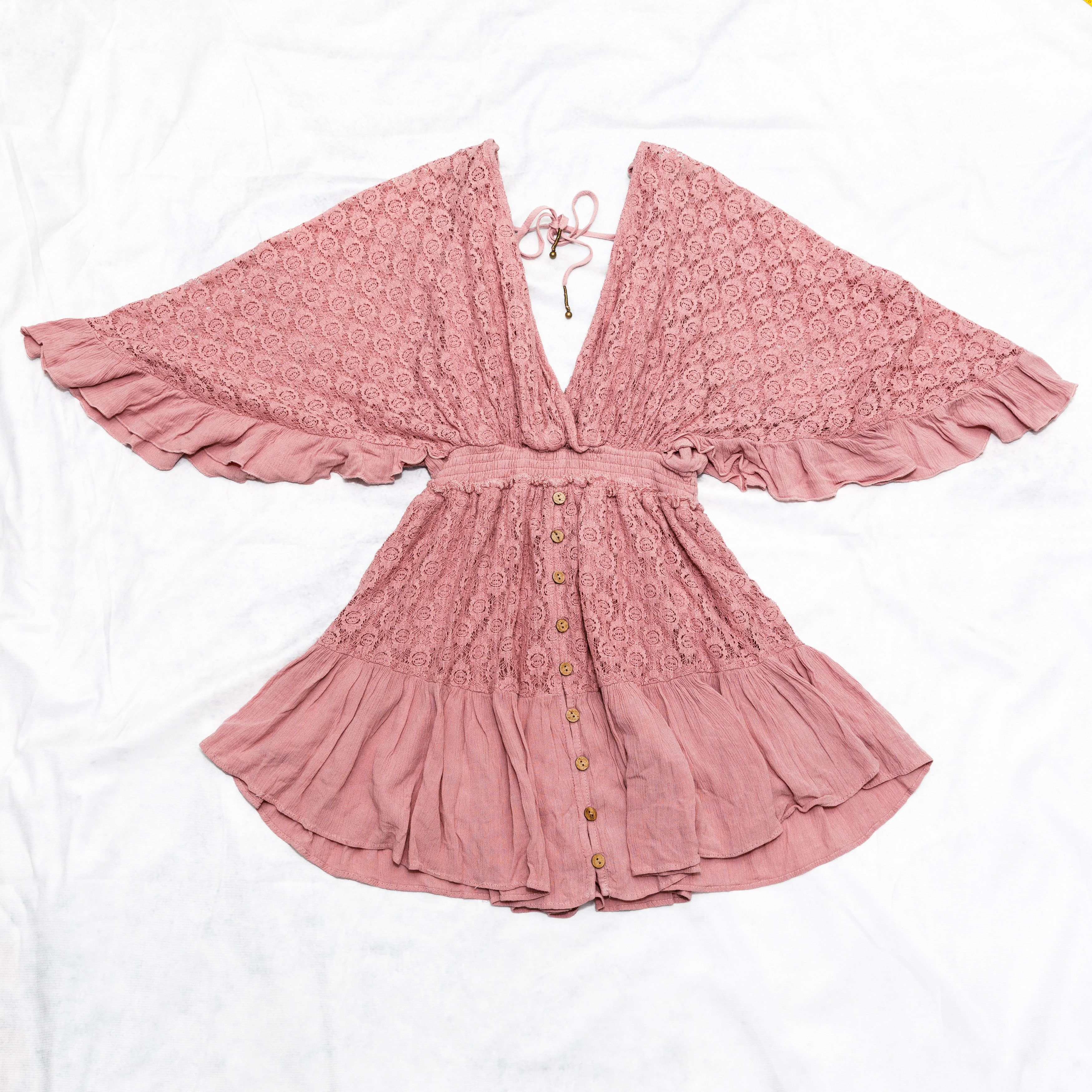 free people willow embroidered dress sachin and babi light blue dress Free People Wind Willow Embroidered Mini  Dress Black LS Wm main image 1