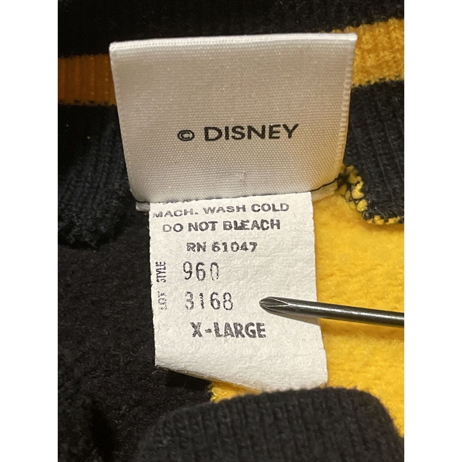 Disney Vintage 80s XL Disney World Donald Duck Mickey Mouse Crewnec Size US XL / EU 56 / 4 - 4 Thumbnail