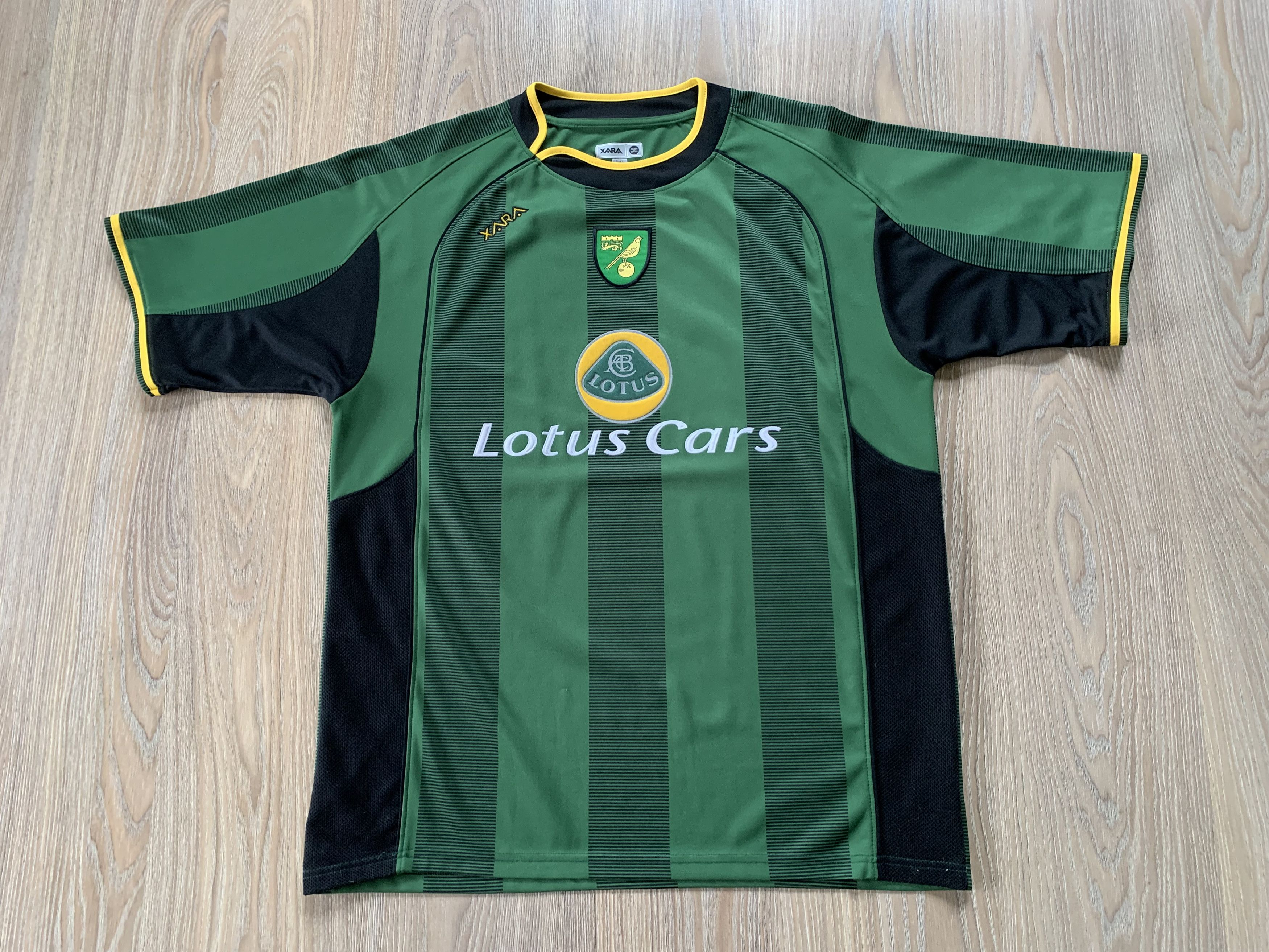 Other Vintage Xara Norwich Away Shirt 2004-2006 Size US L / EU 52-54 / 3 - 3 Thumbnail