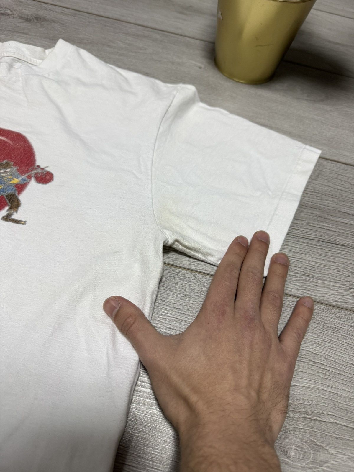Supreme Rare Supreme Fuck Love Y2K Japanese Heart Tee Shirt Size US L / EU 52-54 / 3 - 6 Thumbnail