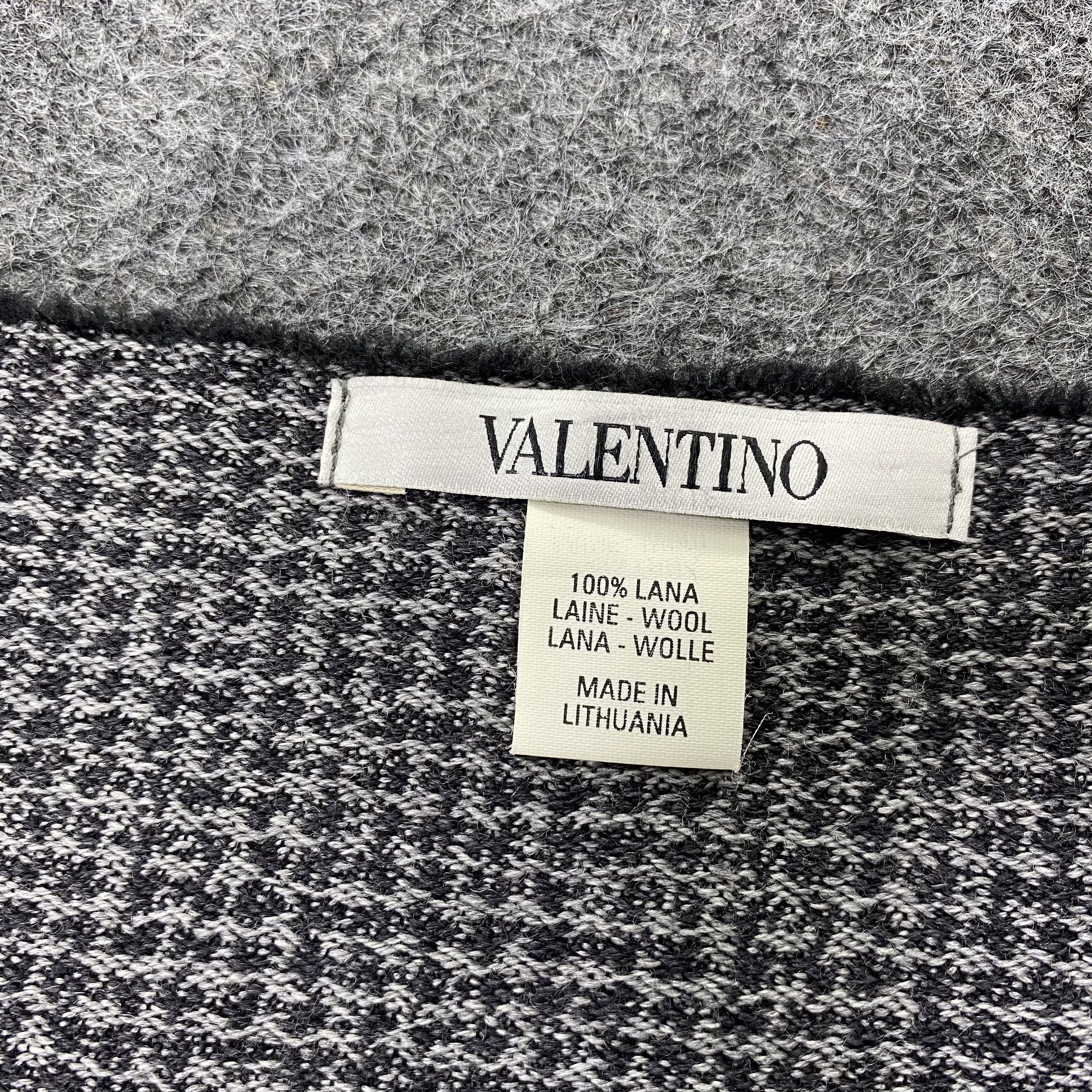 Valentino Valentino Wool Scarf / Muffler / Neckwear T1318 Size ONE SIZE - 7 Thumbnail