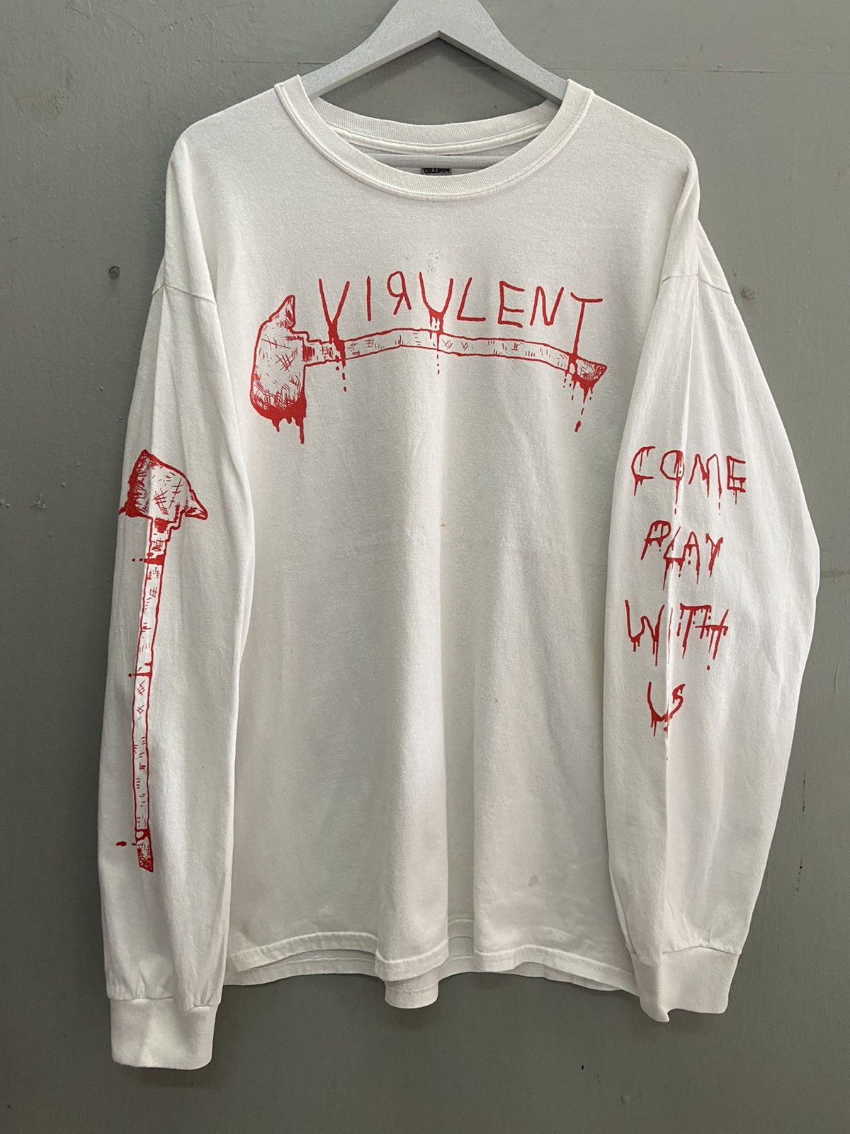 Expert Horror VIRULENT COME PLAY WITH US HORROR LONG SLEEVE Size US XL / EU 56 / 4 - 2 Thumbnail