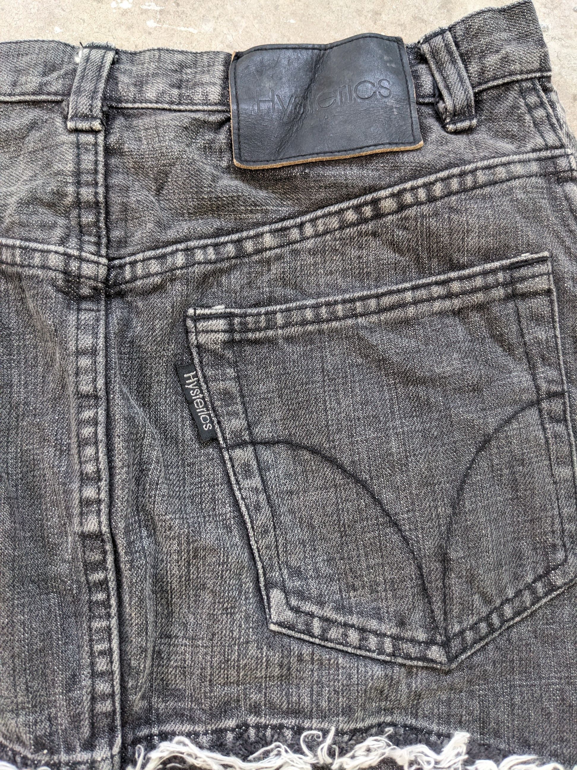 Hysteric Glamour OFFER TODAY 🔥 Vintage Hysteric Glamour Denim Bondage Skirt Size 29" - 11 Thumbnail