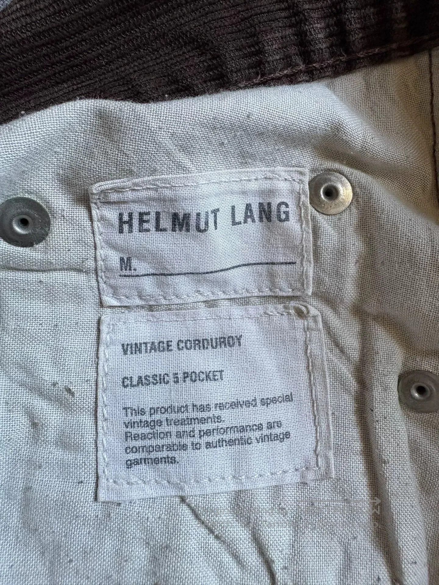 Helmut Lang Helmut Lang Vintage Corduroy 5-Pocket Shorts. Size US 31 - 4 Thumbnail