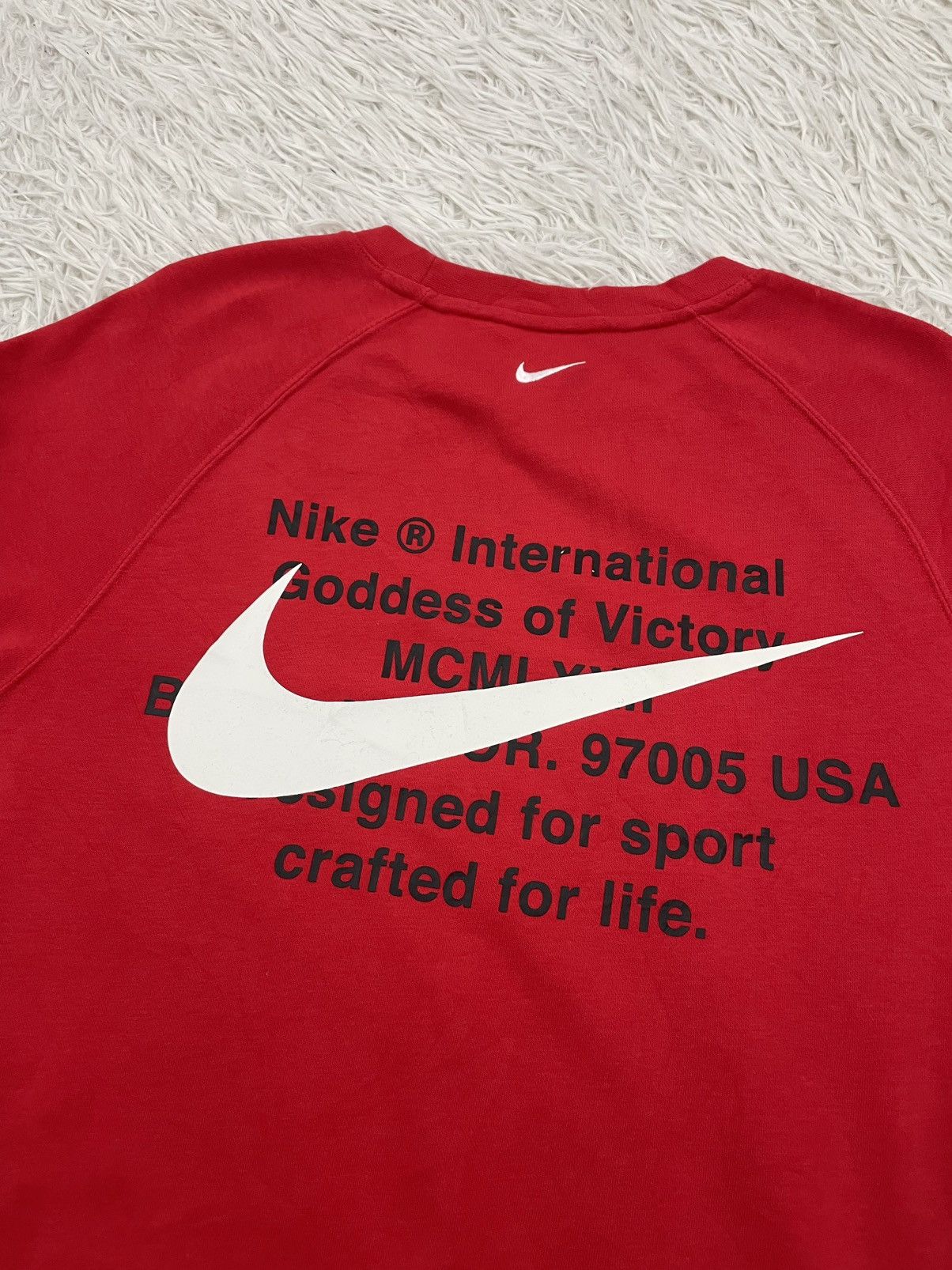 Nike Nike Double Swoosh & Big Logo Sweatshirt Size US L / EU 52-54 / 3 - 6 Thumbnail