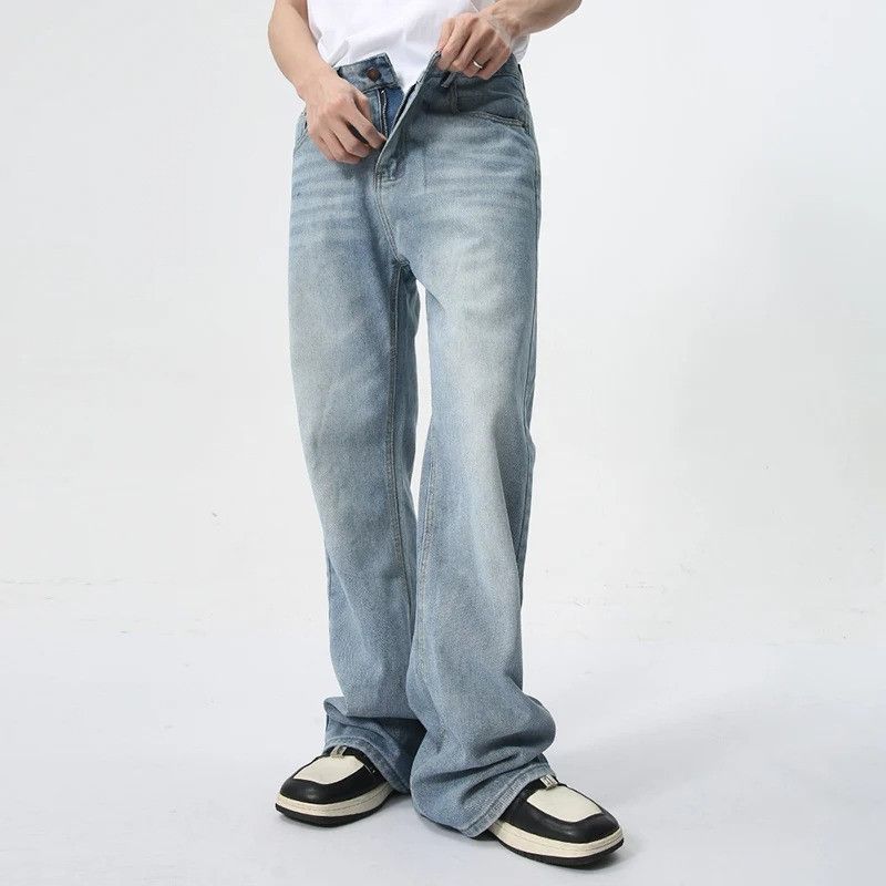 Jean × Vintage Casual Gradient Denim Size US 32 / EU 48 - 4 Thumbnail