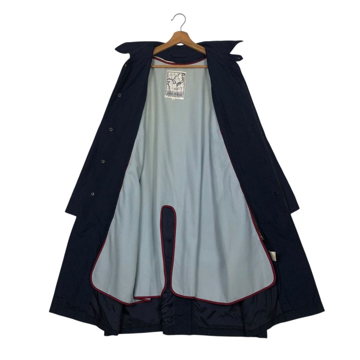 Junko Shimada 🔥VINTAGE LONG JACKET BLANKET JUNKO SHIMADA ISSEY MIYAKE Size US M / EU 48-50 / 2 - 14 Thumbnail
