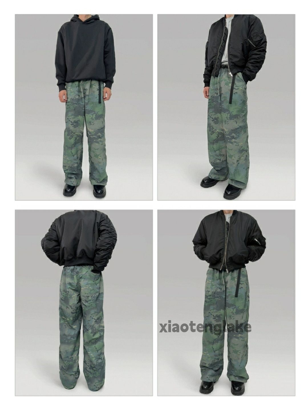 Designer × Vintage urban utility skate hiphop camo loose baggy outdoor pants Size US 30 / EU 46 - 4 Thumbnail