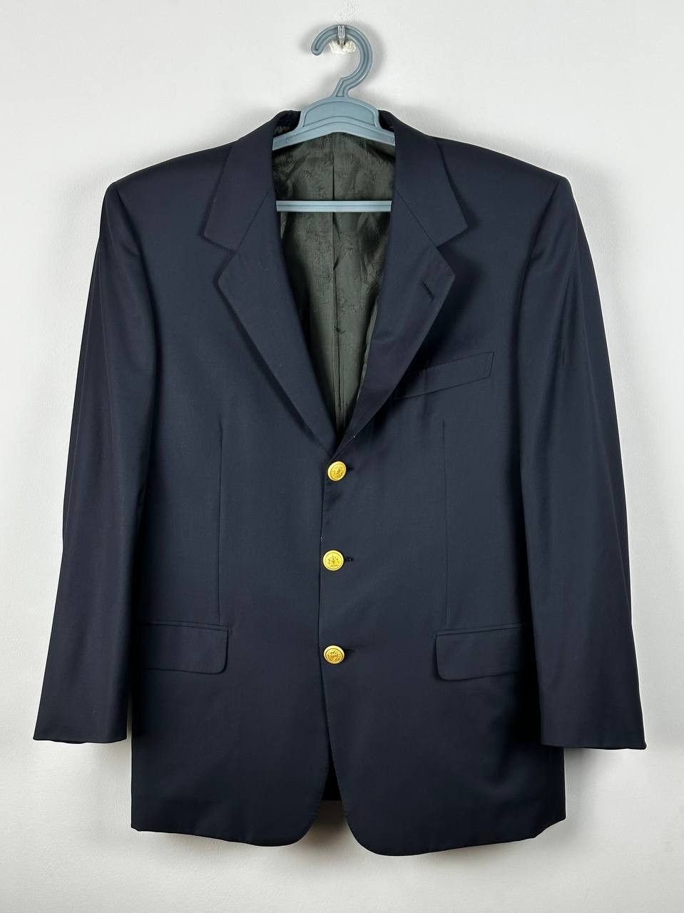 Brioni Vintage Brioni Luxury Wool Navy Blazer Made In Italy Size 50S - 1 Thumbnail