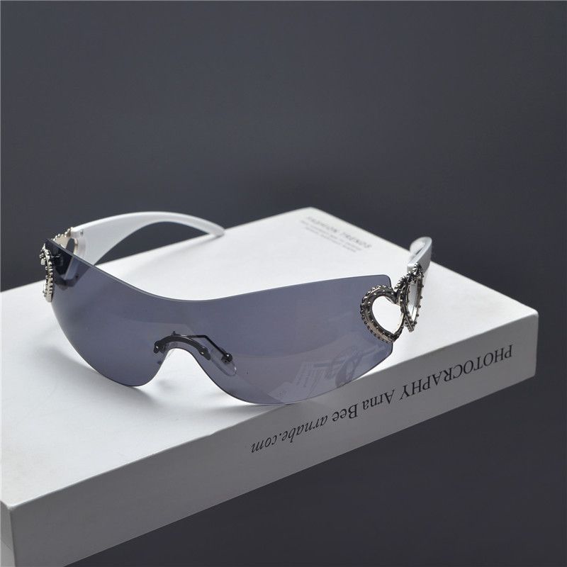VIBE New Trend Street ins style custom avant-garde sunglasses Size ONE SIZE - 2 Thumbnail