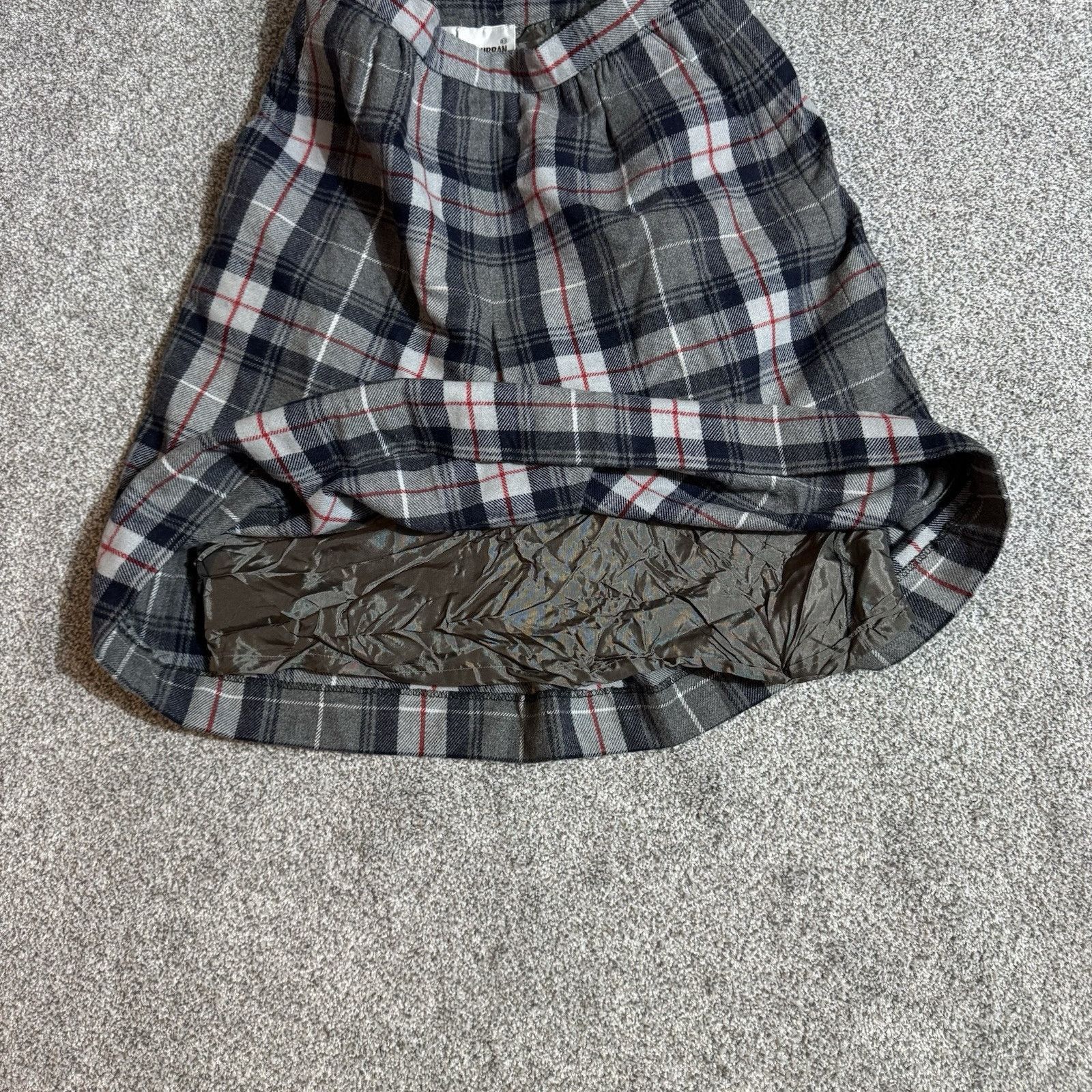Other Vintage 70s ILGWU Skirt Size 10 Petite Plaid Dark Academia Size 32" / US 10 / IT 46 - 7 Thumbnail