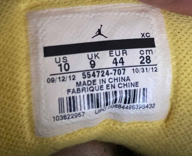 Jordan Brand nike air jordan 1 mid Michigan Size US 10 / EU 43 - 4 Thumbnail