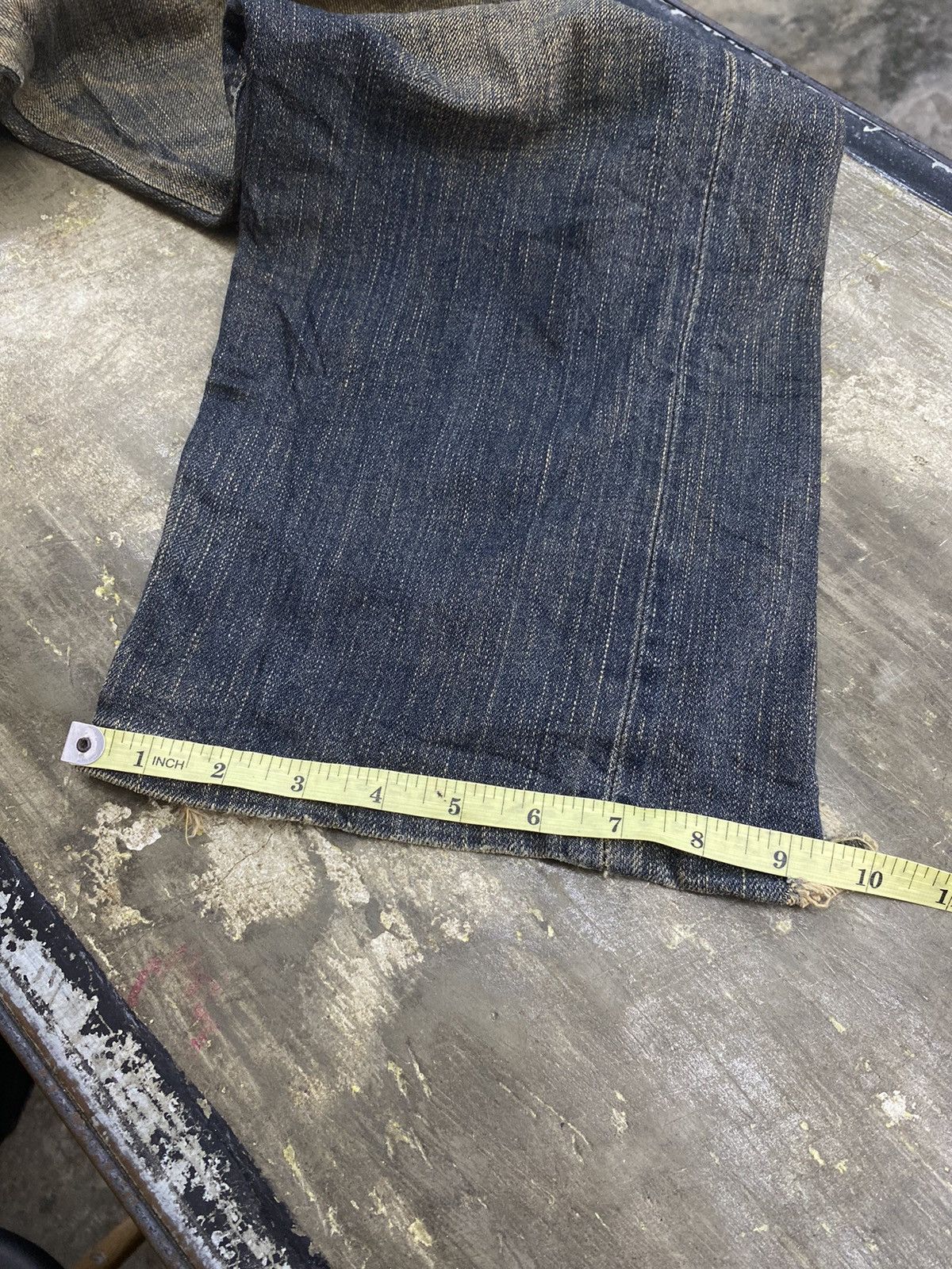 Edwin × If Six Was Nine vintage edwin selvedge 505z mudwash jeans pant Size US 29 - 16 Thumbnail