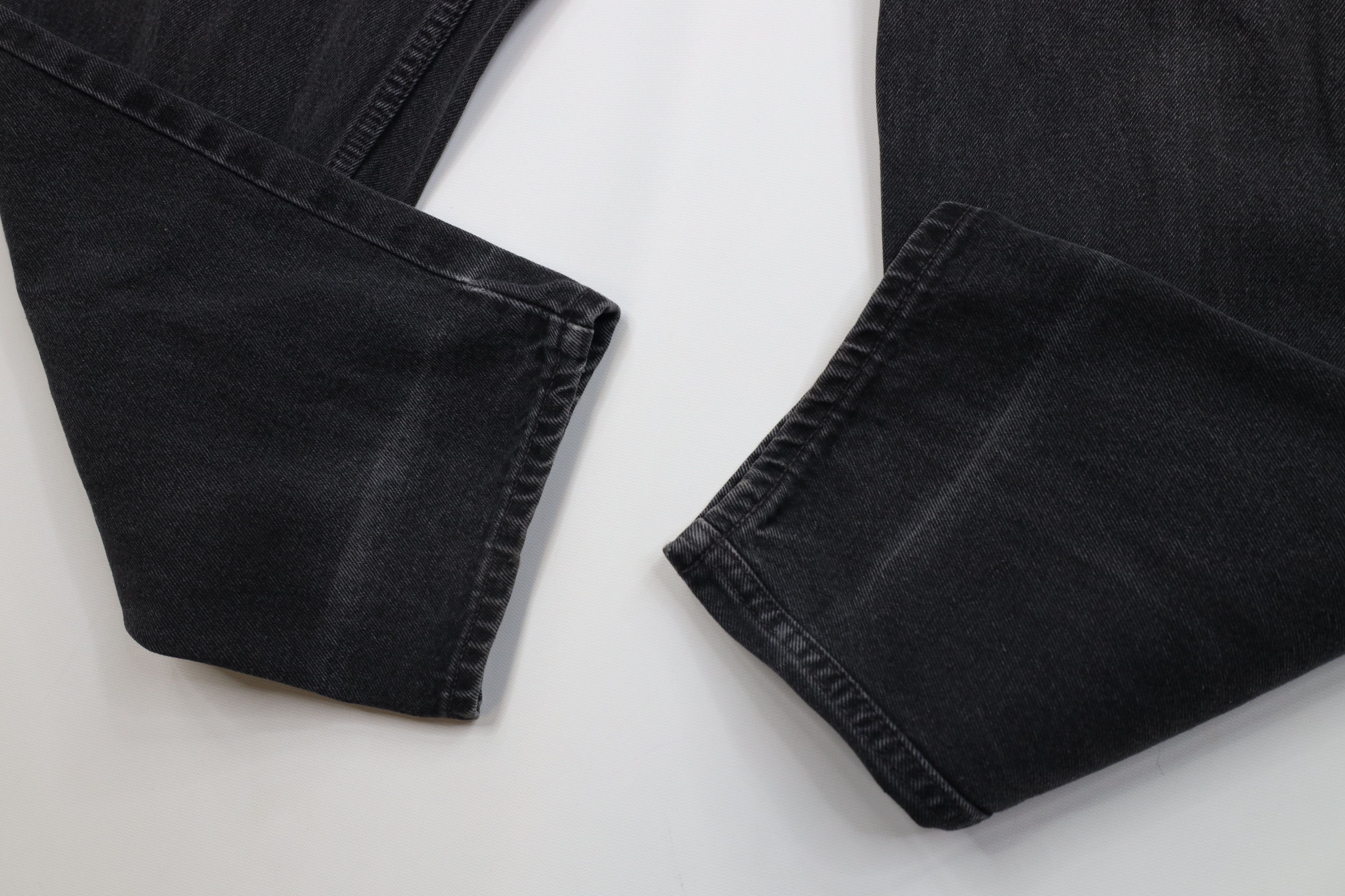 Levi's Vintage 90s Levis 560 Tapered Leg Denim Jeans Black USA Size US 38 / EU 54 - 6 Thumbnail