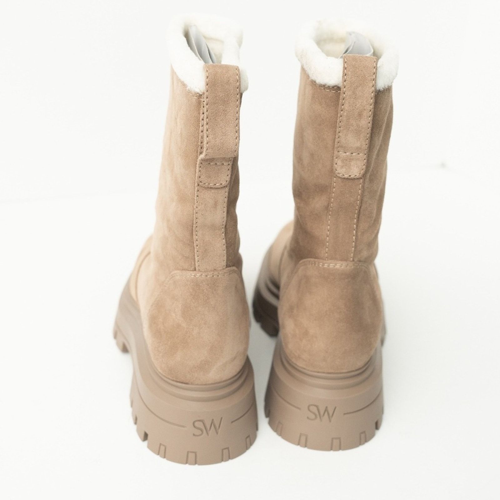 Stuart Weitzman Stuart Weitzman Bedford Chill Sherling Suede Boot. Size US 10 / IT 40 - 11 Thumbnail
