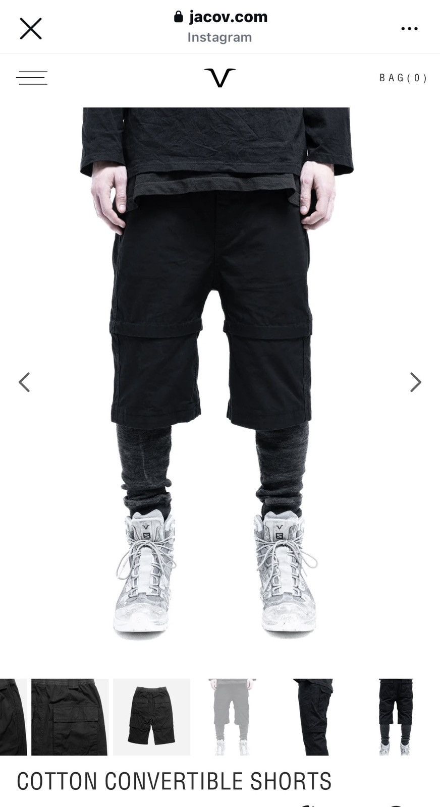 jacov Jacov convertible shorts Size US 30 / EU 46 - 2 Thumbnail