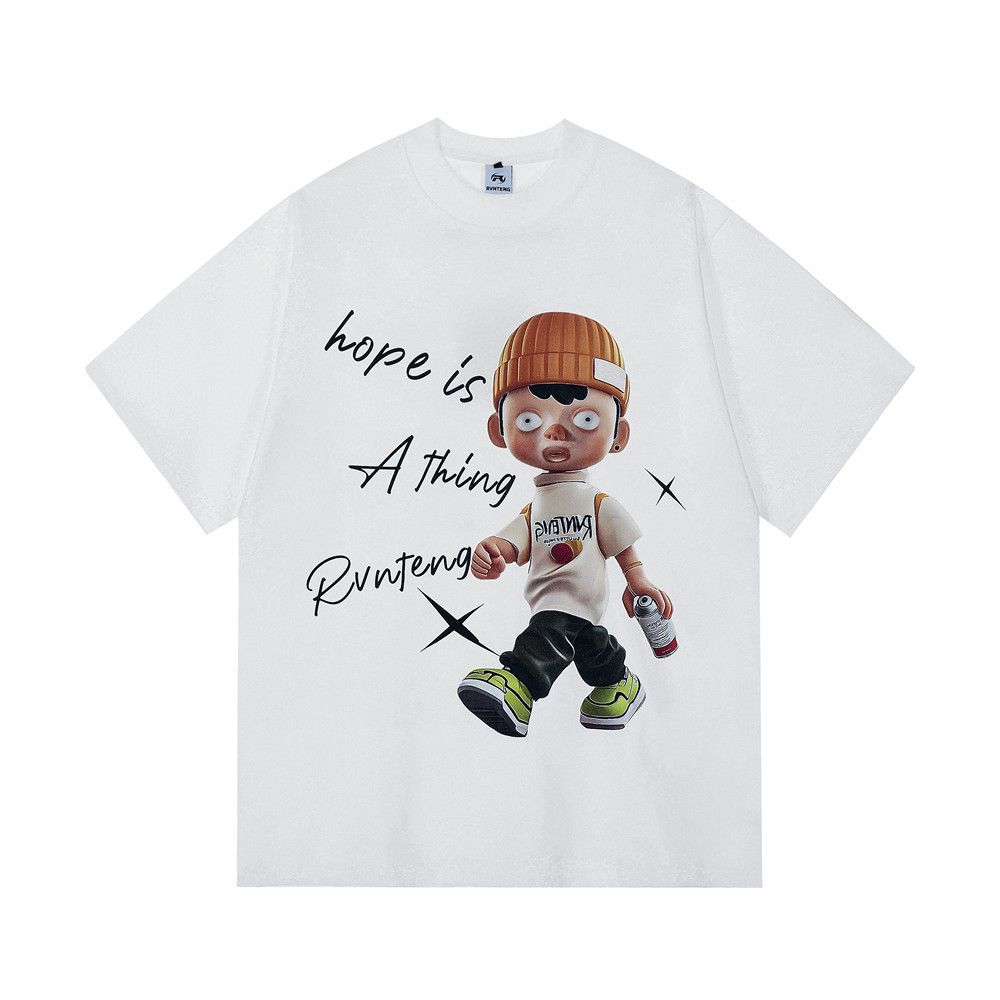 Japanese Brand × Vintage Funny cartoon anime print short-sleeved T-shirt Size US M / EU 48-50 / 2 - 1 Thumbnail