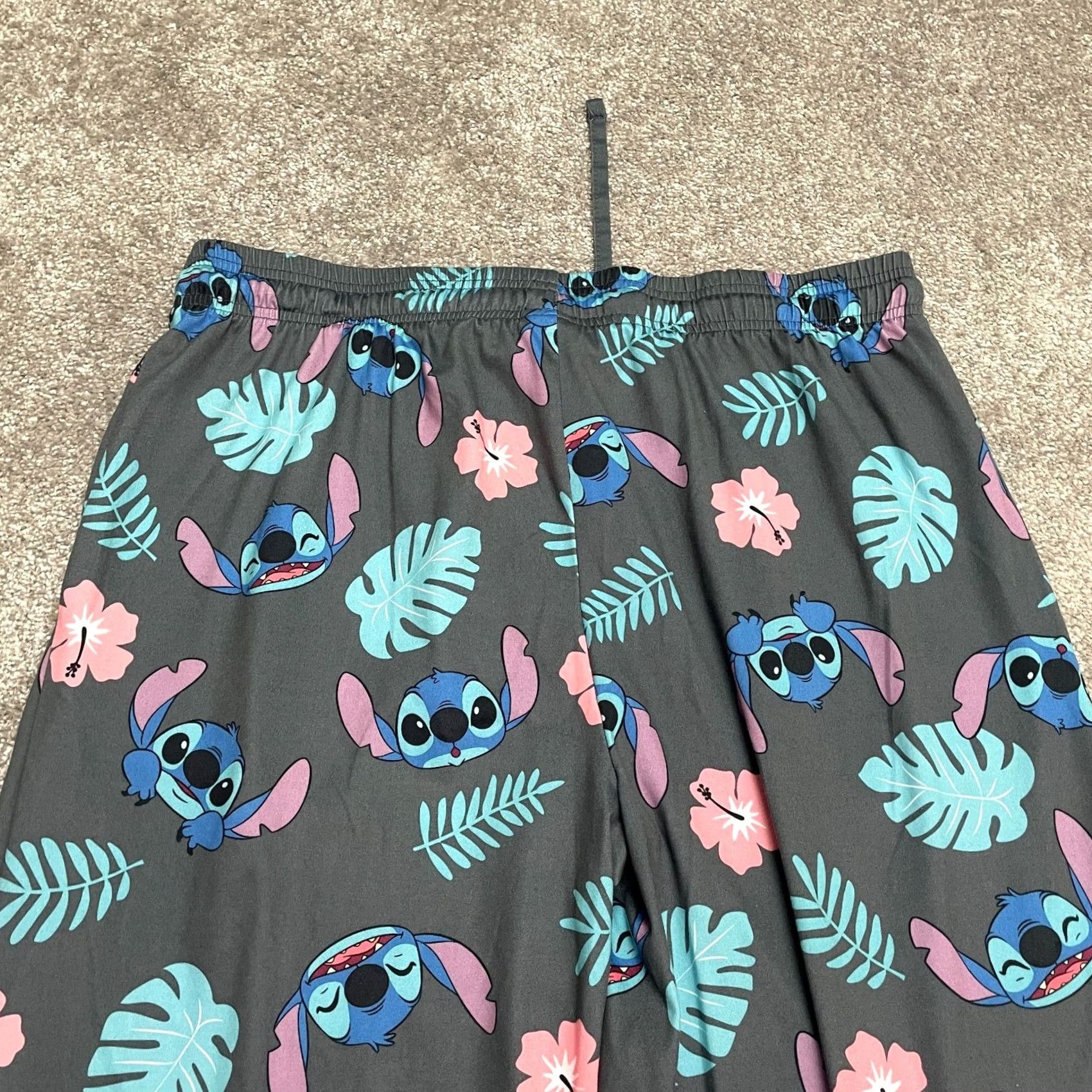 Disney Disney Mickey Mouse Pajama Pants Mens Large Multicolor Cartoon Hawaiian Sleepwear 334x32 Size US 33 - 3 Thumbnail