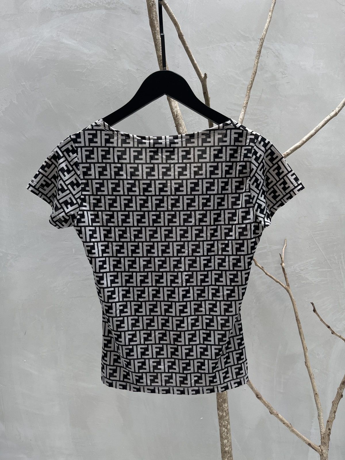 Fendi FENDI MONOGRAM SHIRT Size S / US 4 / IT 40 - 1 Thumbnail