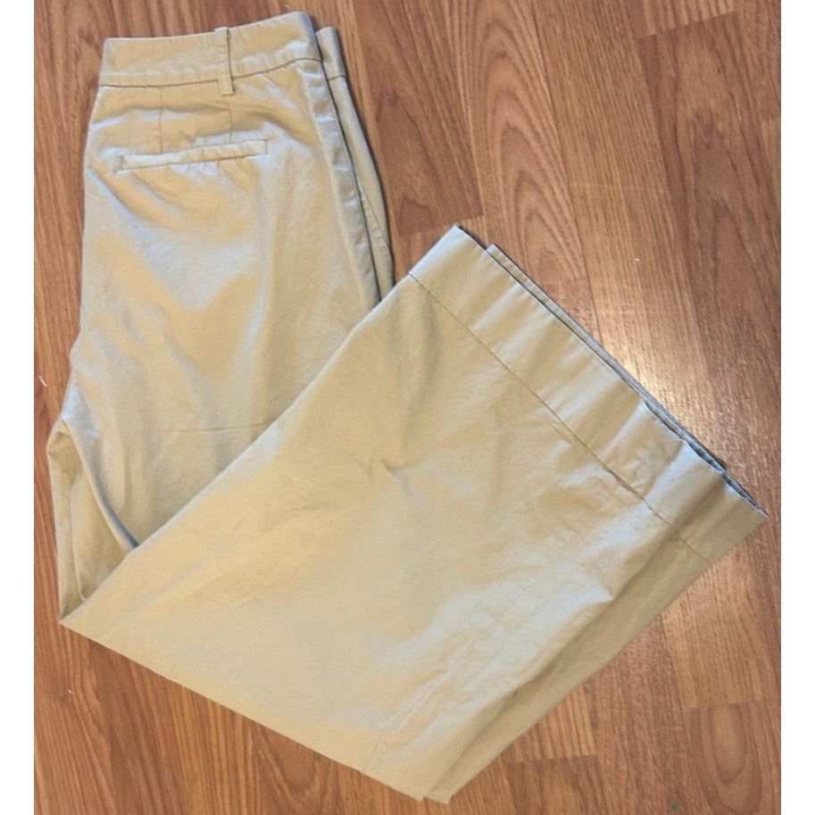 Ralph Lauren Ralph Lauren Cropped Wide Legged Khaki Pants- Women's Size 6 Size 28" / US 6 / IT 42 - 5 Thumbnail