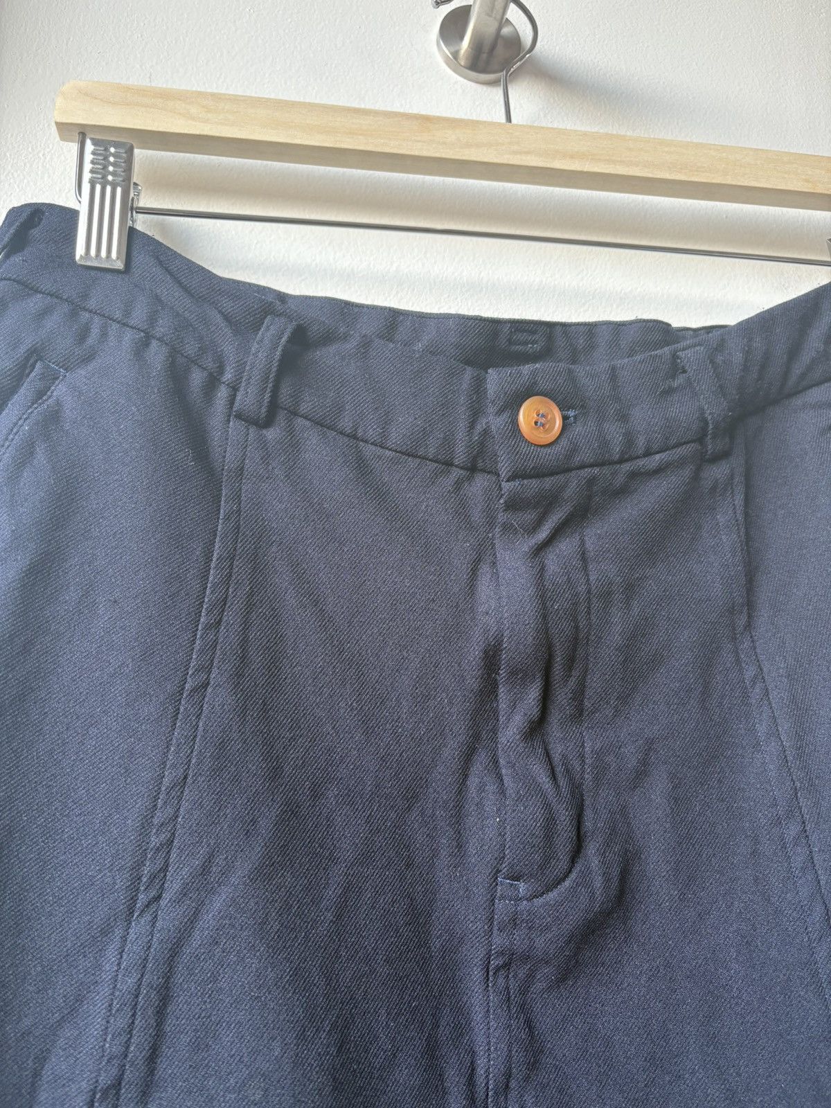 Comme des Garcons Comme des Garçons AW10 drop crotch cropped pants SMALL Size US 30 / EU 46 - 4 Thumbnail