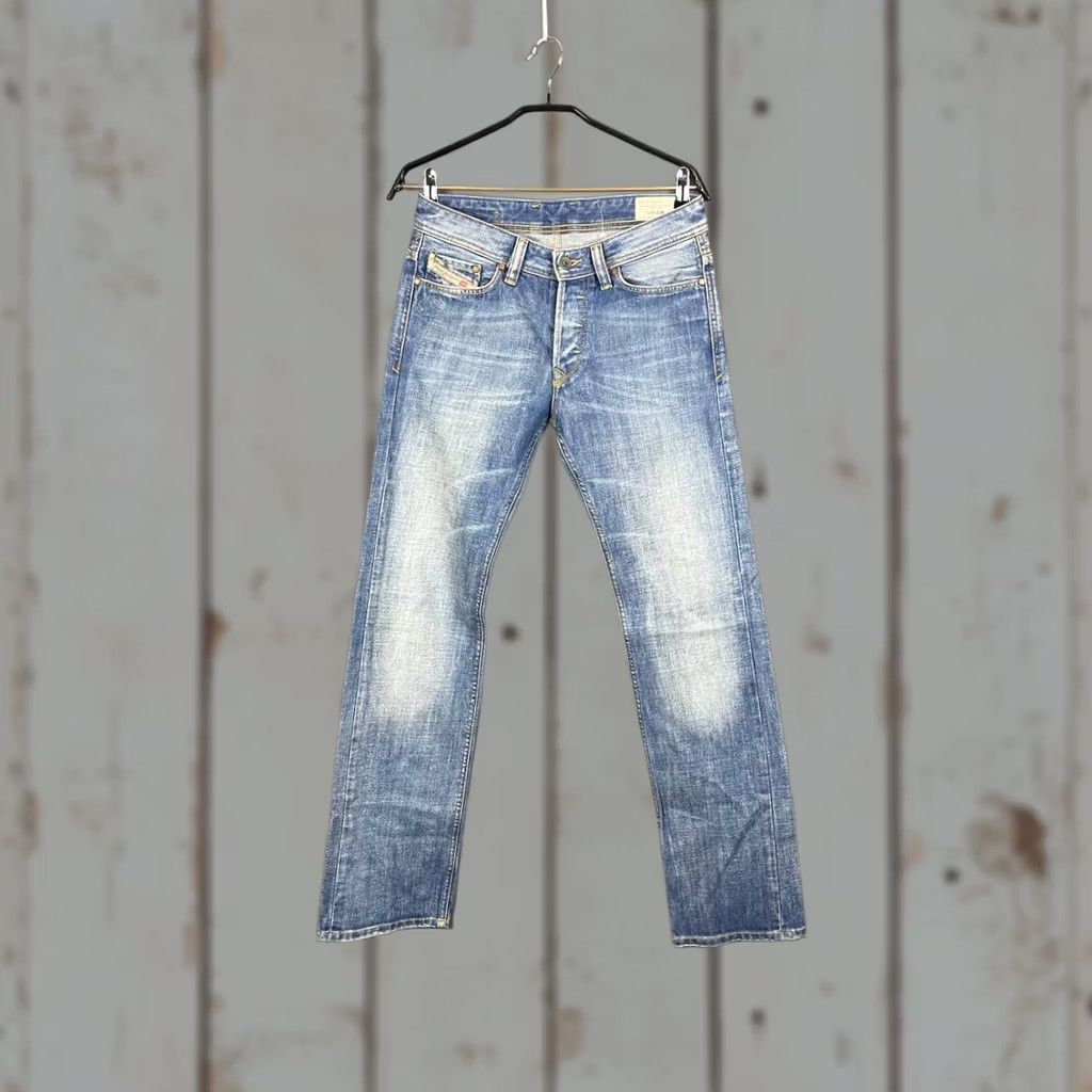 Diesel Diesel Viker Jeans Men Size 28 Blue Denim Cotton Straight Leg Button Belt Loop Size US 28 / EU 44 - 1 Thumbnail