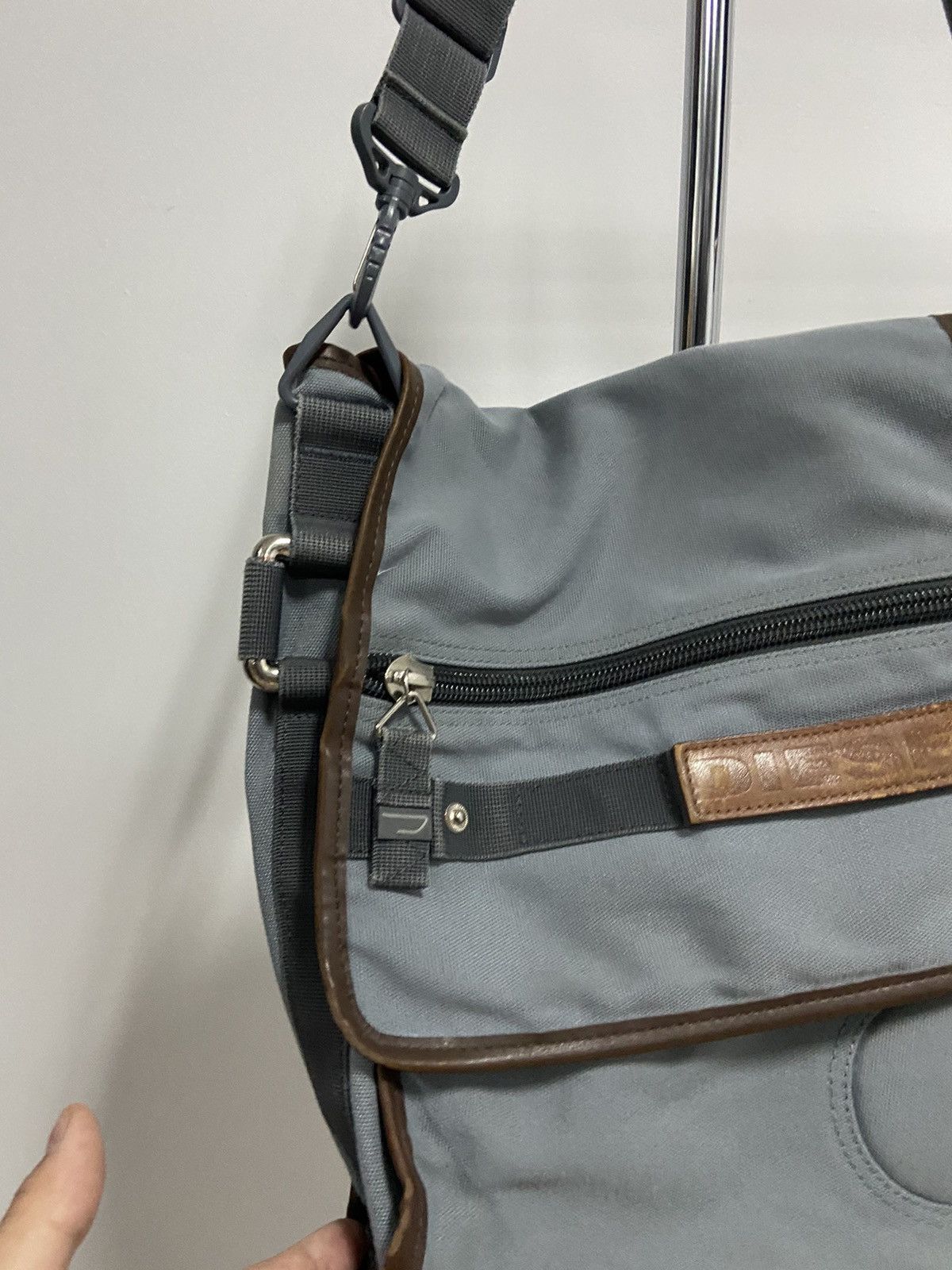 Diesel × Vintage Diesel Shoulder Bag Vintage logo zip Size ONE SIZE - 3 Thumbnail