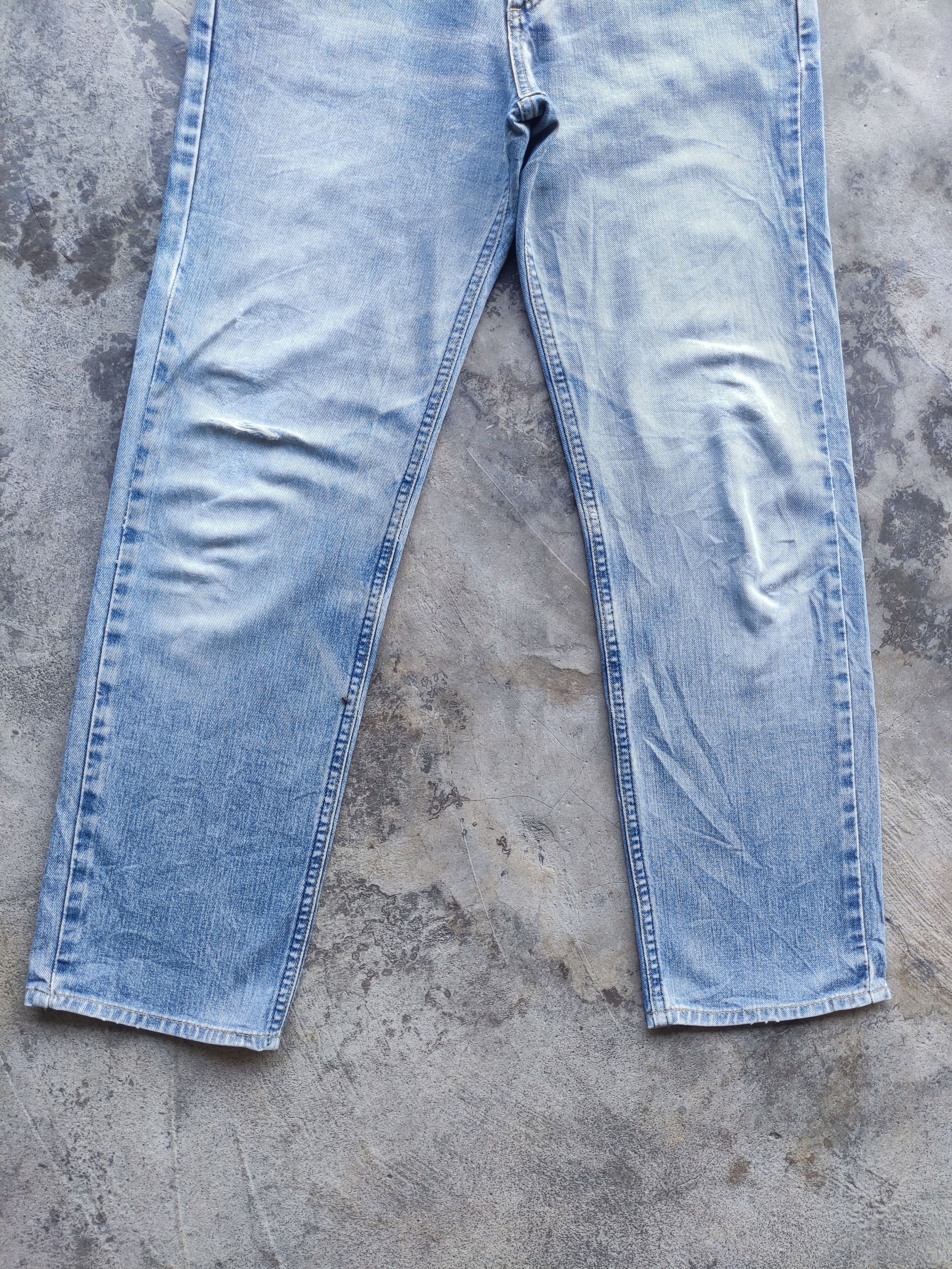 Lee Vintage Lee Brand Faded Ripped Denim Pants Size US 30 / EU 46 - 4 Thumbnail