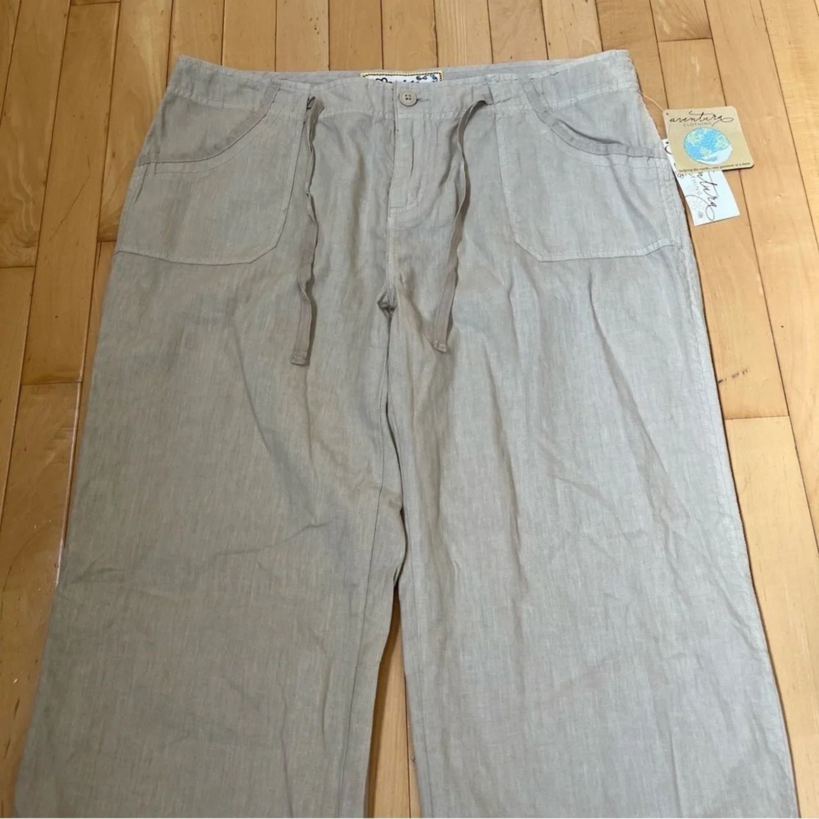 Other Aventura Ballari Organic Cotton Hemp Wide Leg Pants NWT Size 36" / US 14 / IT 50 - 12 Thumbnail