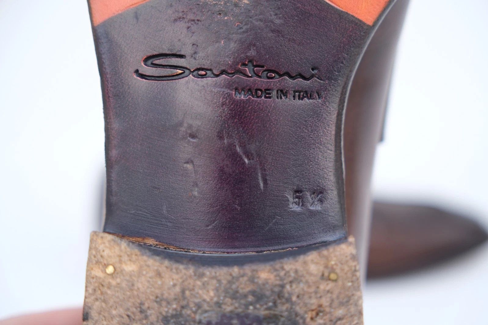 Santoni Santoni Brown Leather Loafer Shoes UK 5.5 US 6.5 EU 39.5 Size US 6.5 / EU 39-40 - 5 Thumbnail