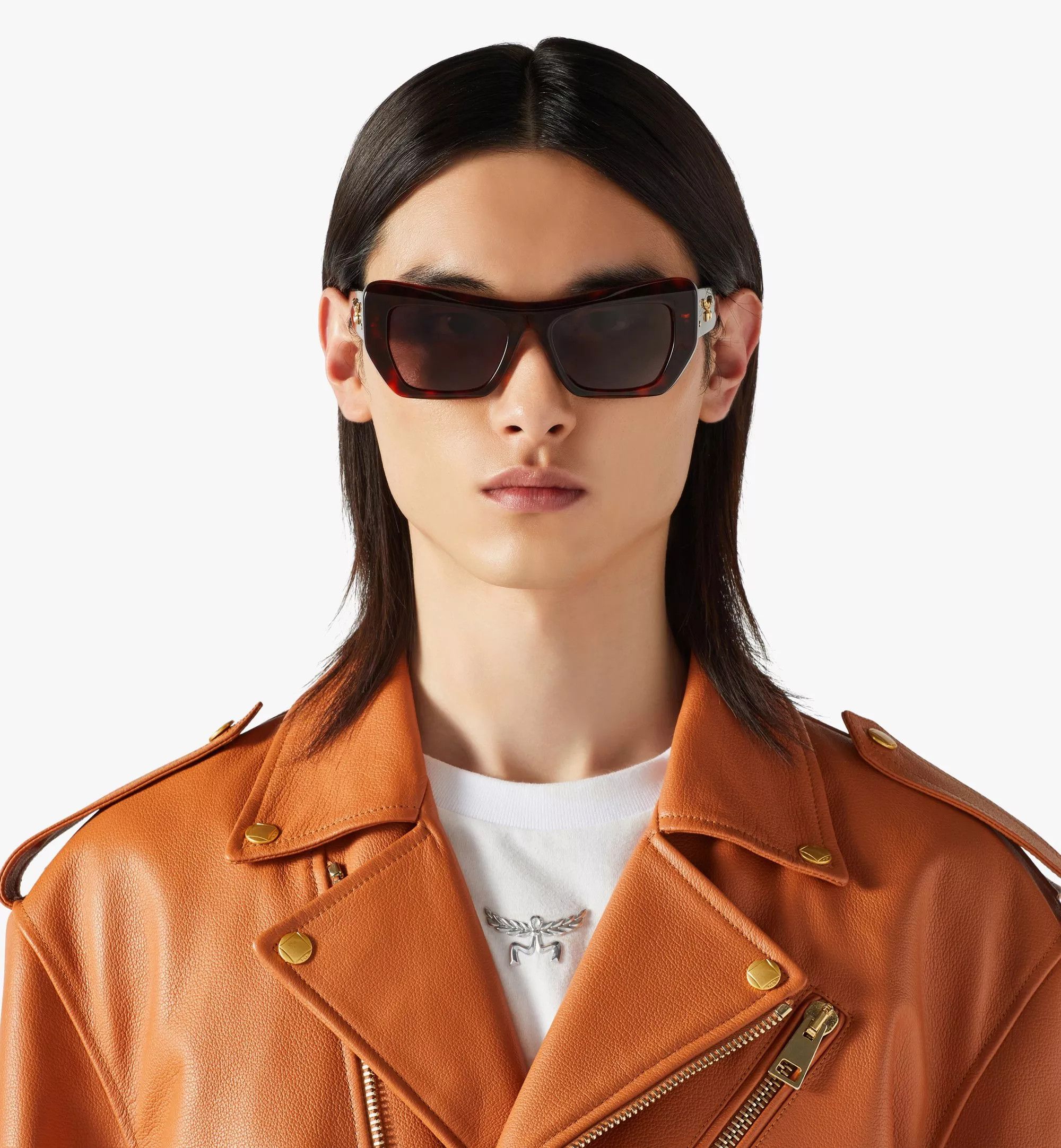 MCM o1mt1gz0825 Size: OS / Unisex Sunglasses in Havana Size ONE SIZE - 5 Thumbnail