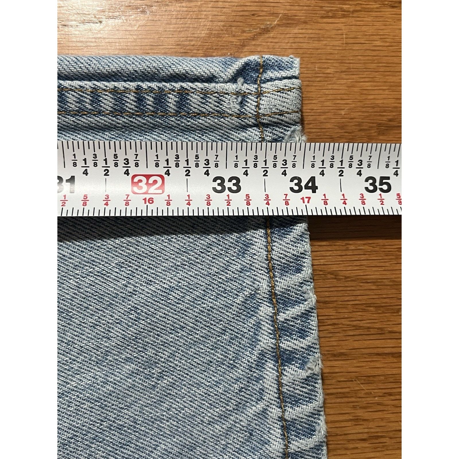 Levi's Vtg Levis 560 90’s Loose Tapered Leg Black Bat Wing Sz 38x34 Size US 38 / EU 54 - 7 Thumbnail