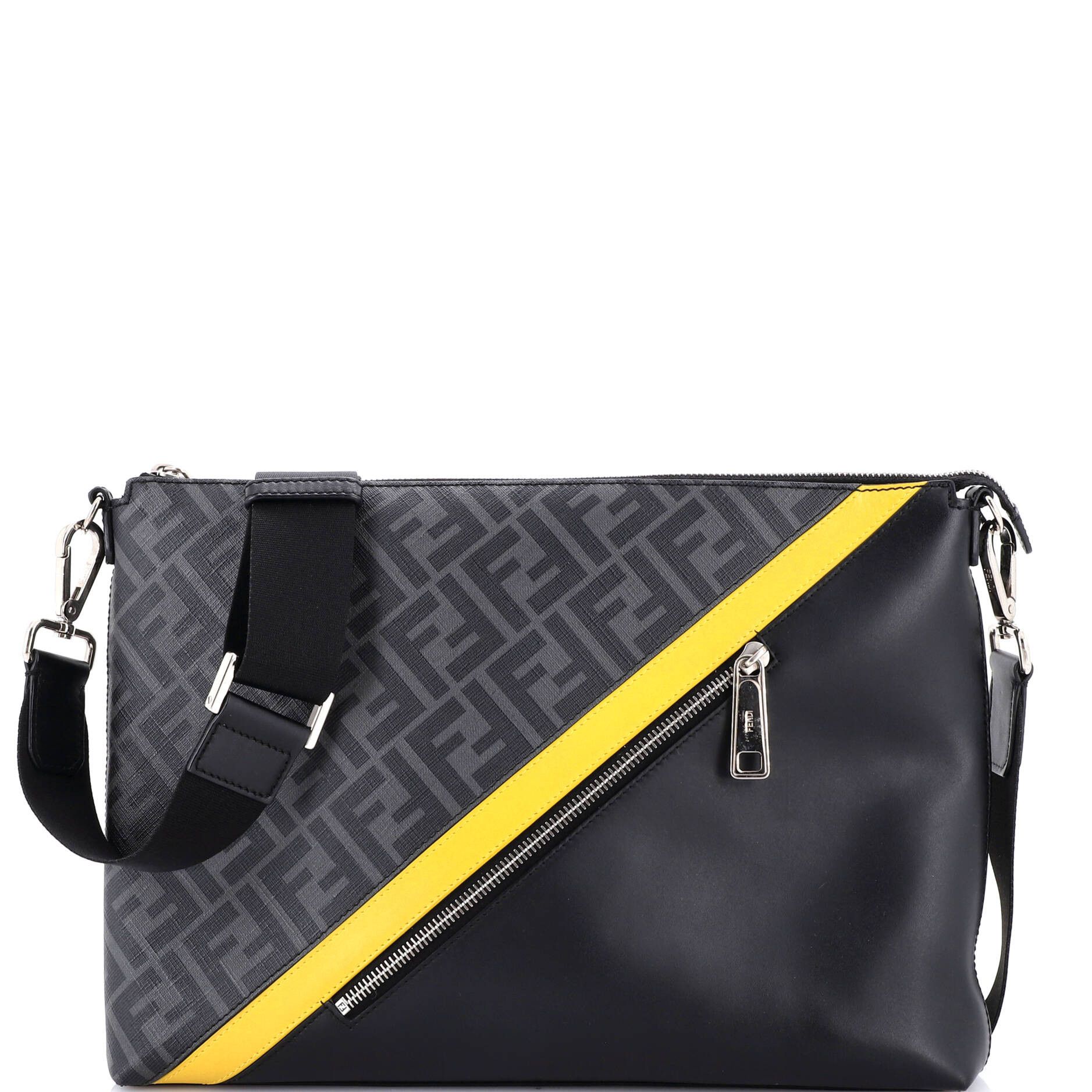 Fendi Front Zip Messenger Size ONE SIZE - 1 Thumbnail