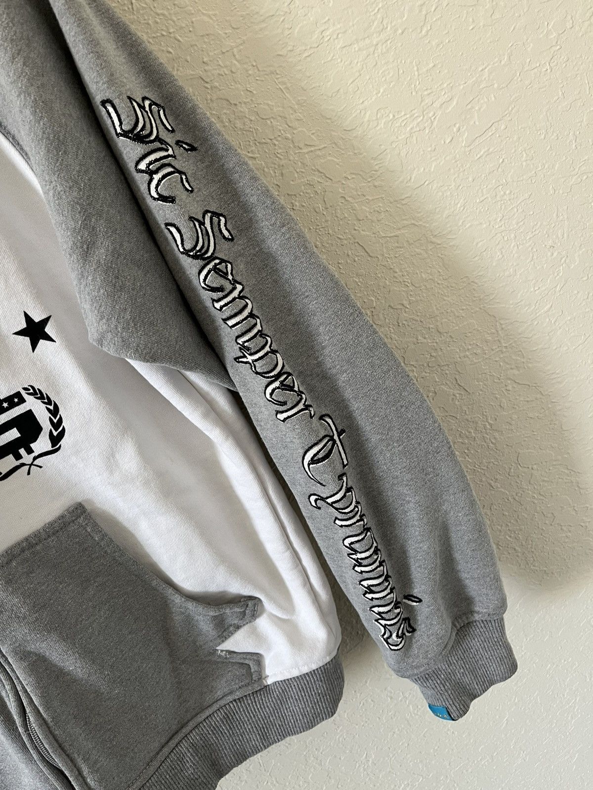 Vintage Y2K $MACK chicano skull face emo hoodie | Medium Size US M / EU 48-50 / 2 - 4 Thumbnail