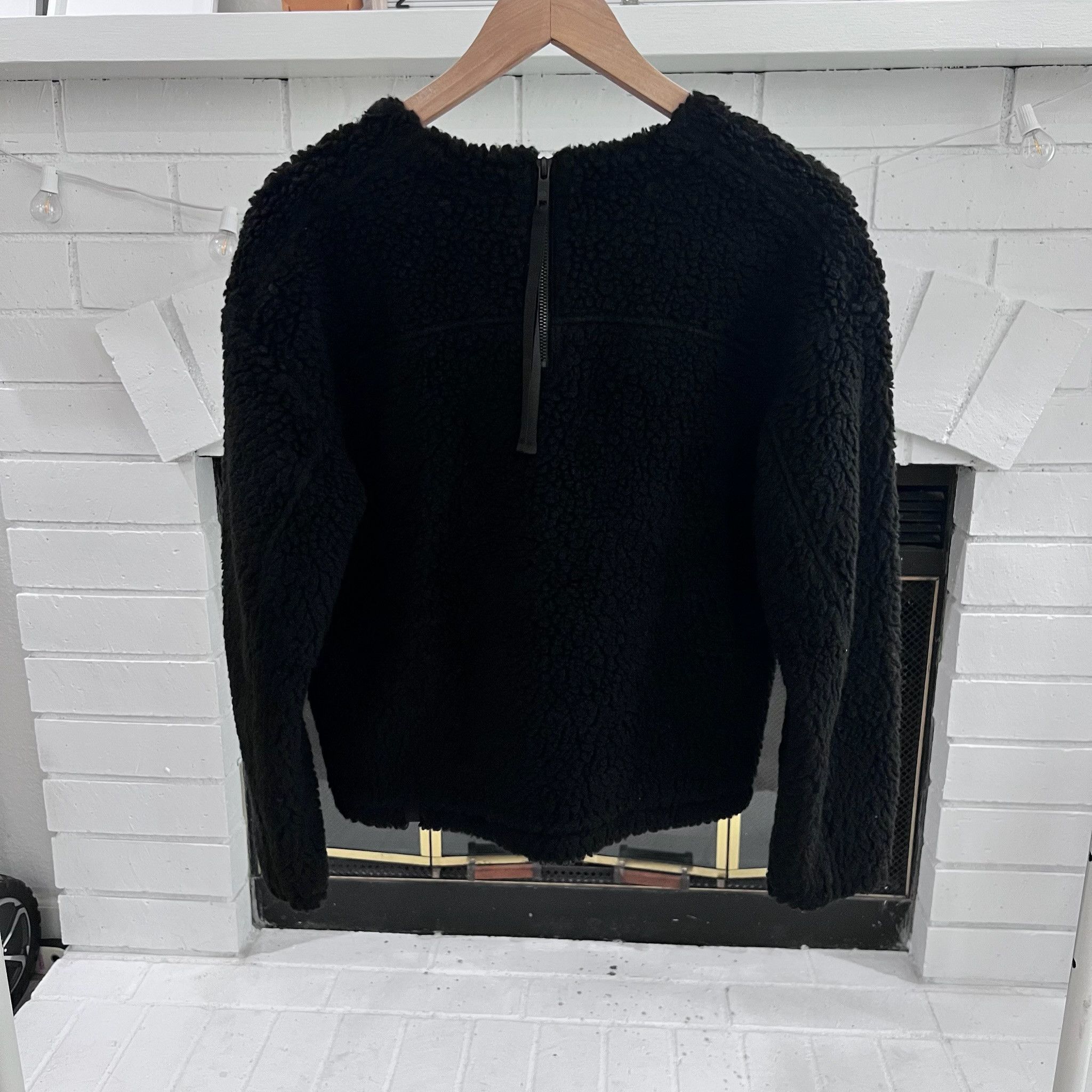 Lululemon Lululemon Wool Whenever Crew Sherpa Sweater Quarter Zip Back Size S / US 4 / IT 40 - 3 Thumbnail