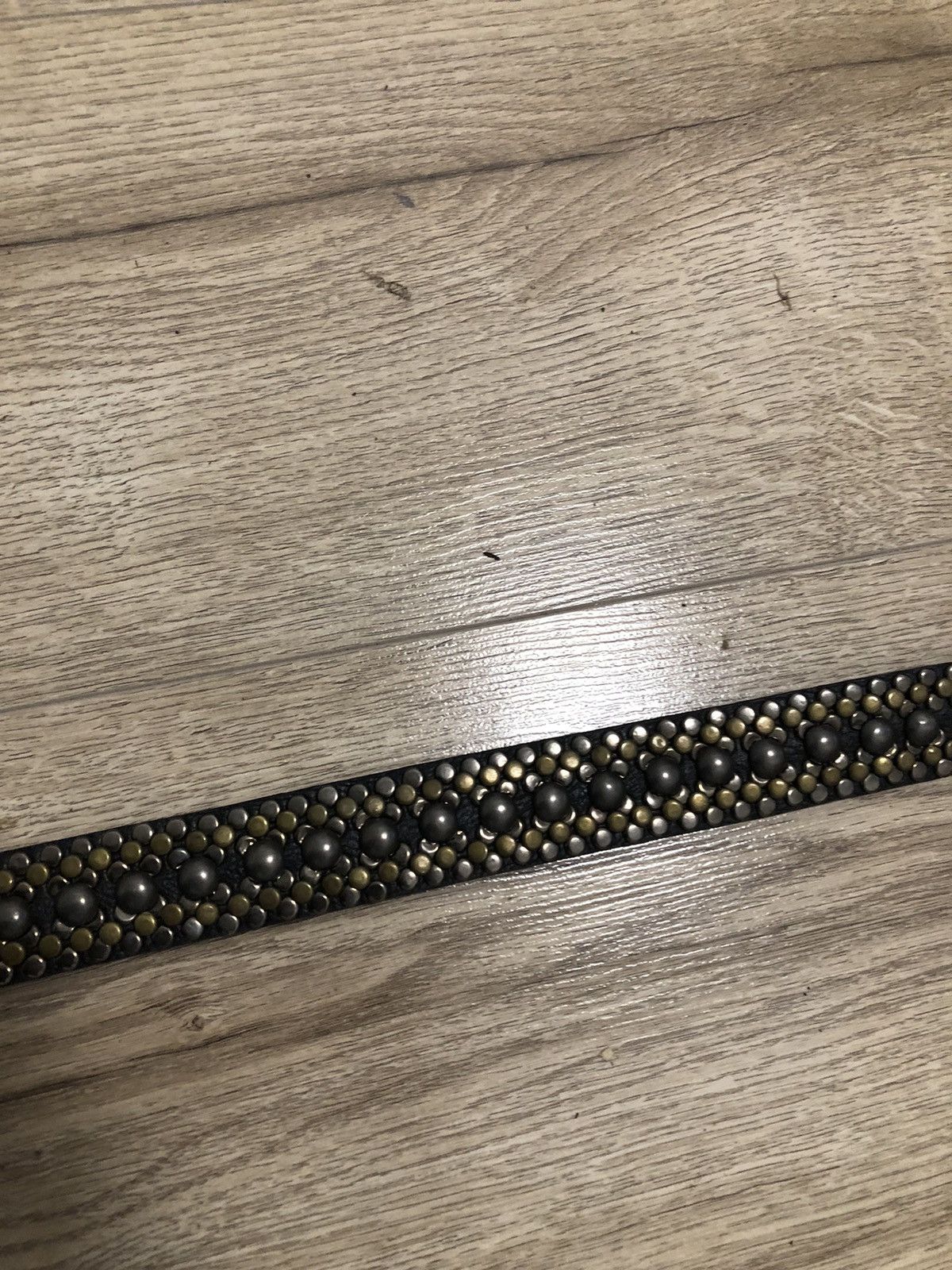 Other Vintage Belts Y2K Rhinestones Punk leather belt Japanese Size ONE SIZE - 6 Thumbnail