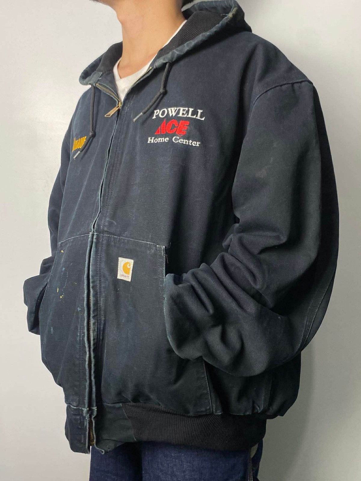 Carhartt Vintage Black Carhartt Canvas Duck Active Jacket Size US XXL / EU 58 / 5 - 1 Thumbnail
