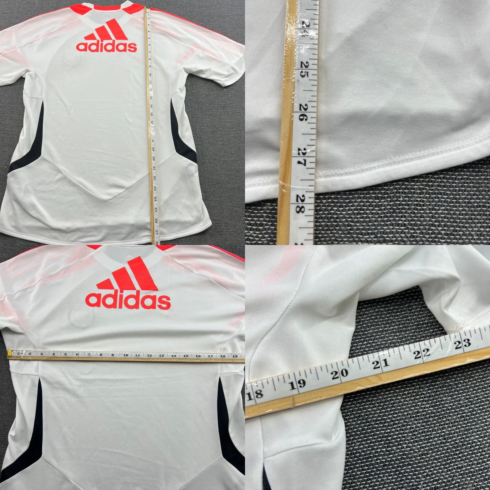 Adidas adidas Bayern Munich Jersey Shirt Mens Small White Football Training Formotion Size US S / EU 44-46 / 1 - 8 Thumbnail