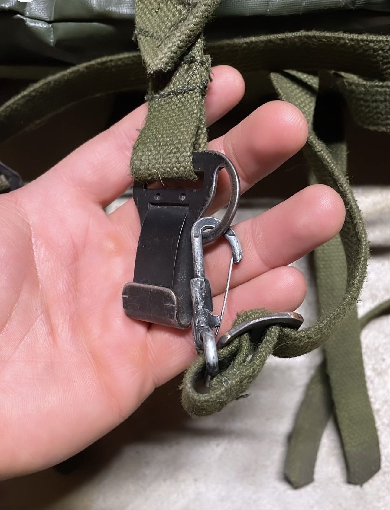 Vintage Ww2 Vintage Military Backpack Size ONE SIZE - 3 Thumbnail