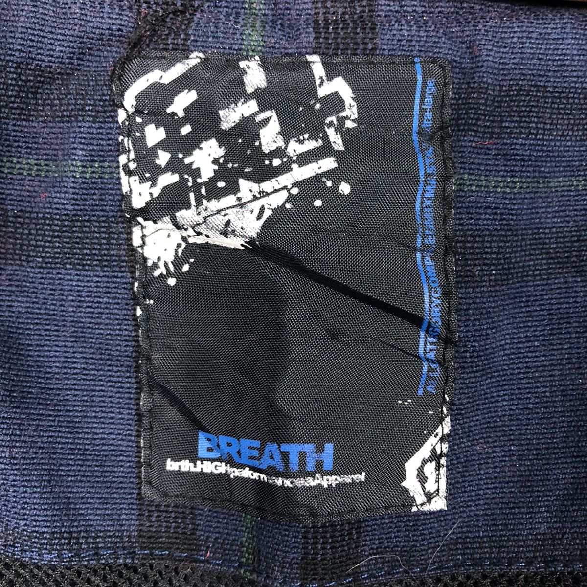 Japanese Brand × Vintage 📌Vintage Biker Jacket Breath Tartan Design Issey Miyake Size US M / EU 48-50 / 2 - 21 Thumbnail