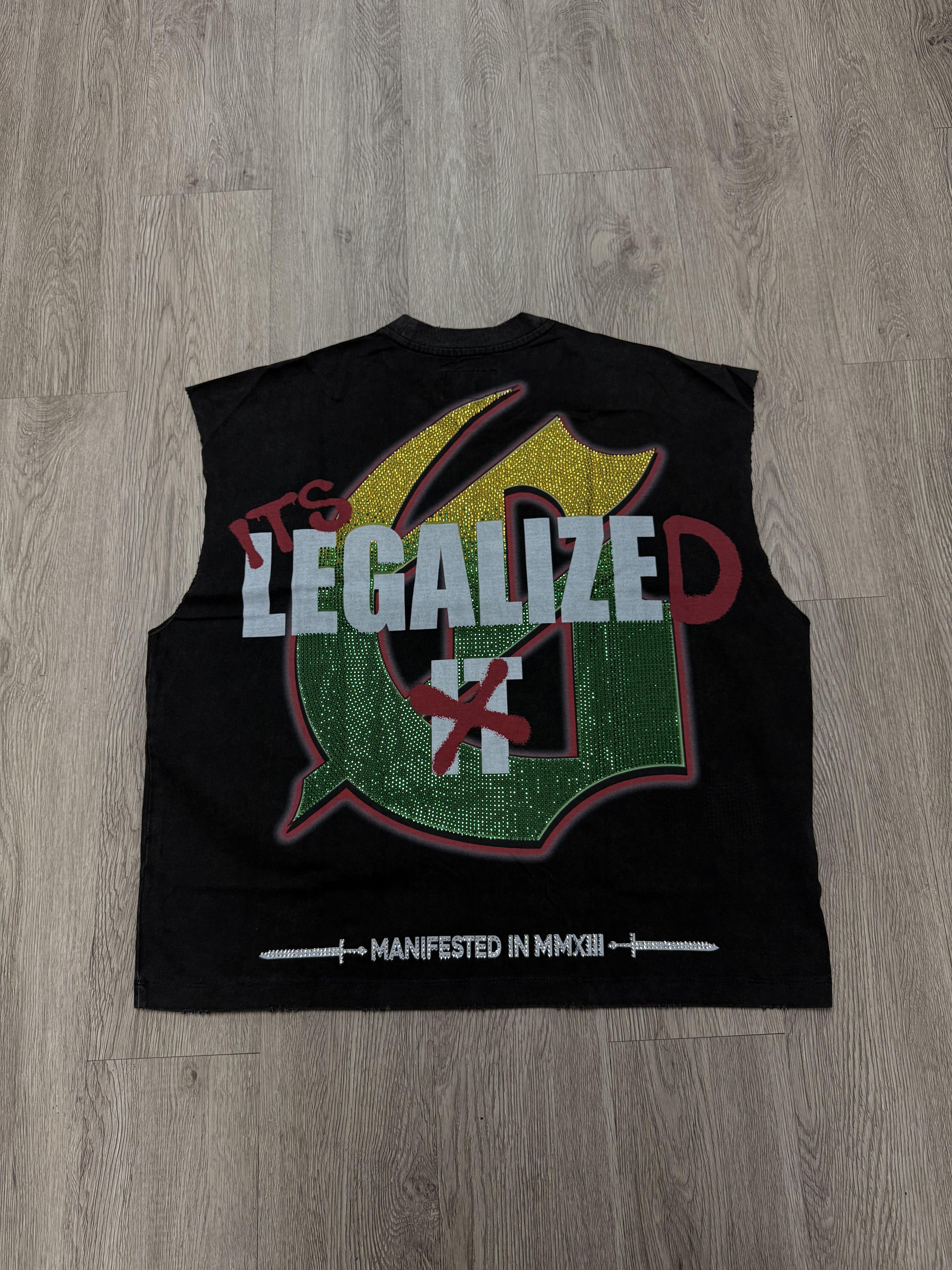 Godspeed Godspeed "420 Indoor VVS" Black Sleeveless Tee Size US XL / EU 56 / 4 - 2 Thumbnail
