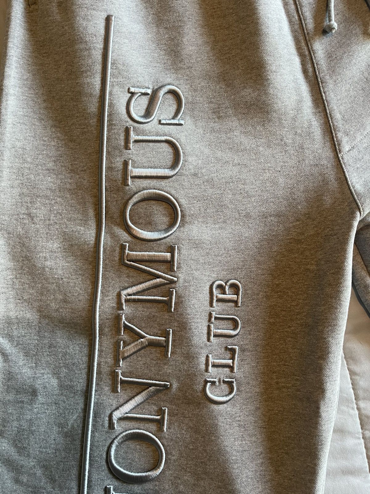 Anonymous Club Shayne Oliver Anonymous Club Grey logo Sweatpants Size US 32 / EU 48 - 3 Thumbnail