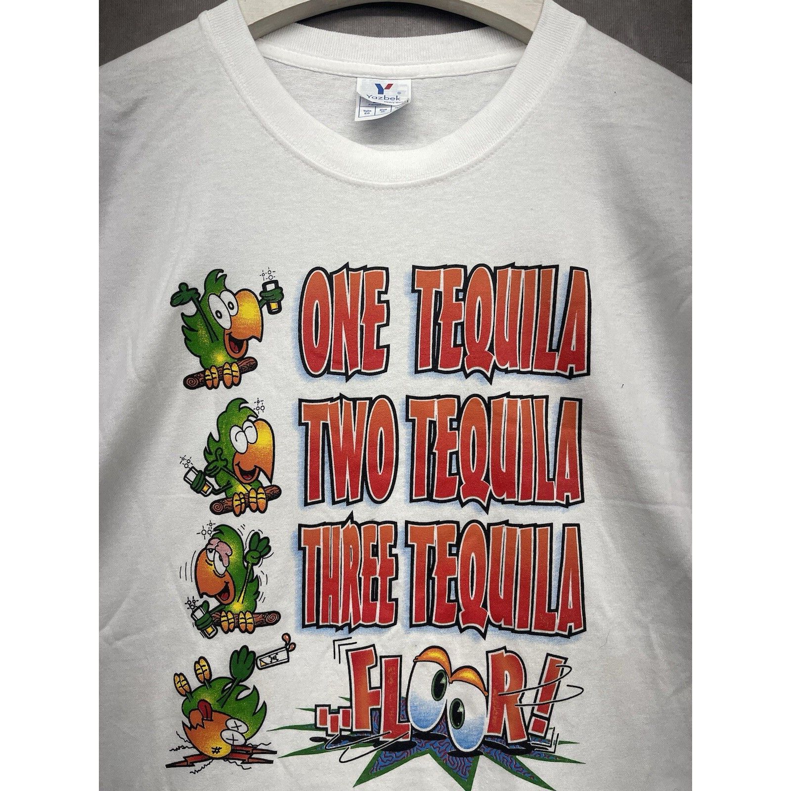 Other VTG 90s 4 Stages of Tequila Cancun Mexico Drinking T-Shirt X Size US XL / EU 56 / 4 - 3 Thumbnail