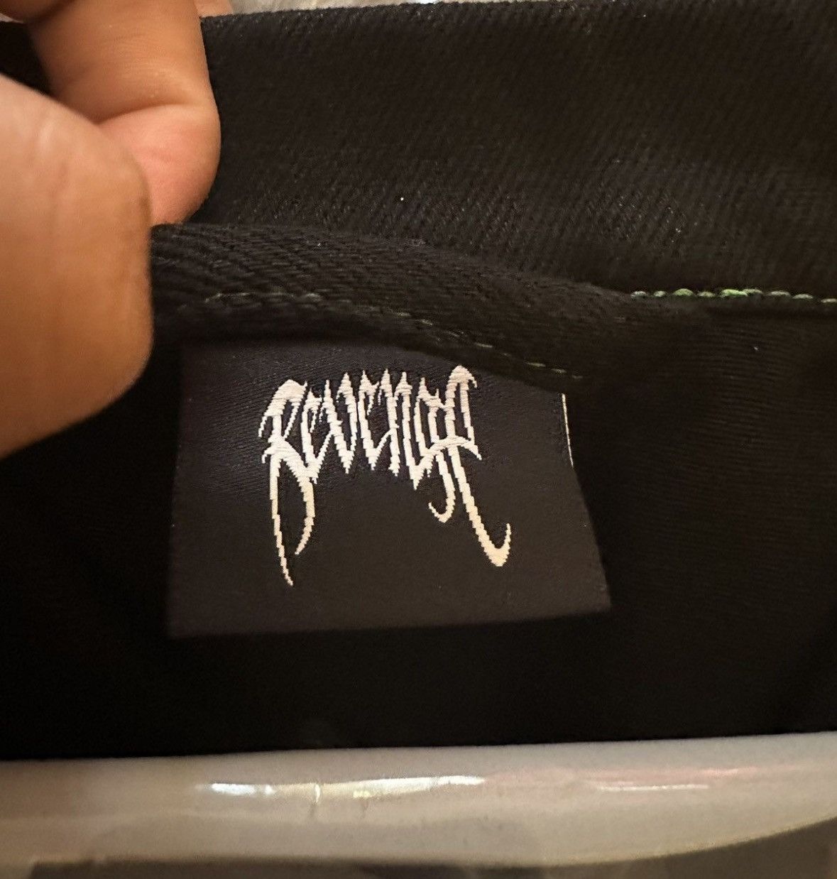 Revenge Revenge Emerald Embroidered Logo Denim Jacket Size US M / EU 48-50 / 2 - 6 Thumbnail