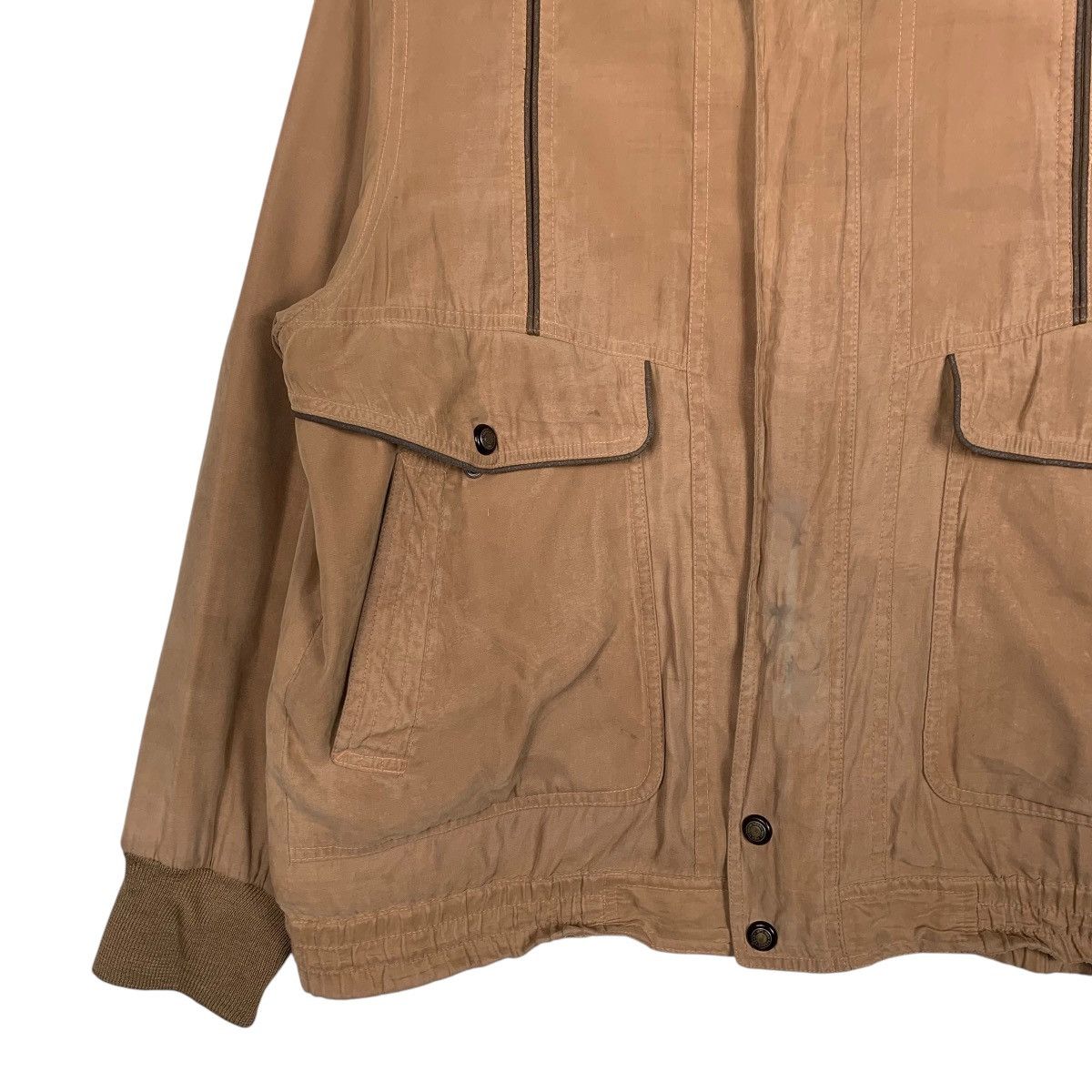 Japanese Brand Japanese Brand Gianni Valentino Bomber Jacket Size US L / EU 52-54 / 3 - 3 Thumbnail