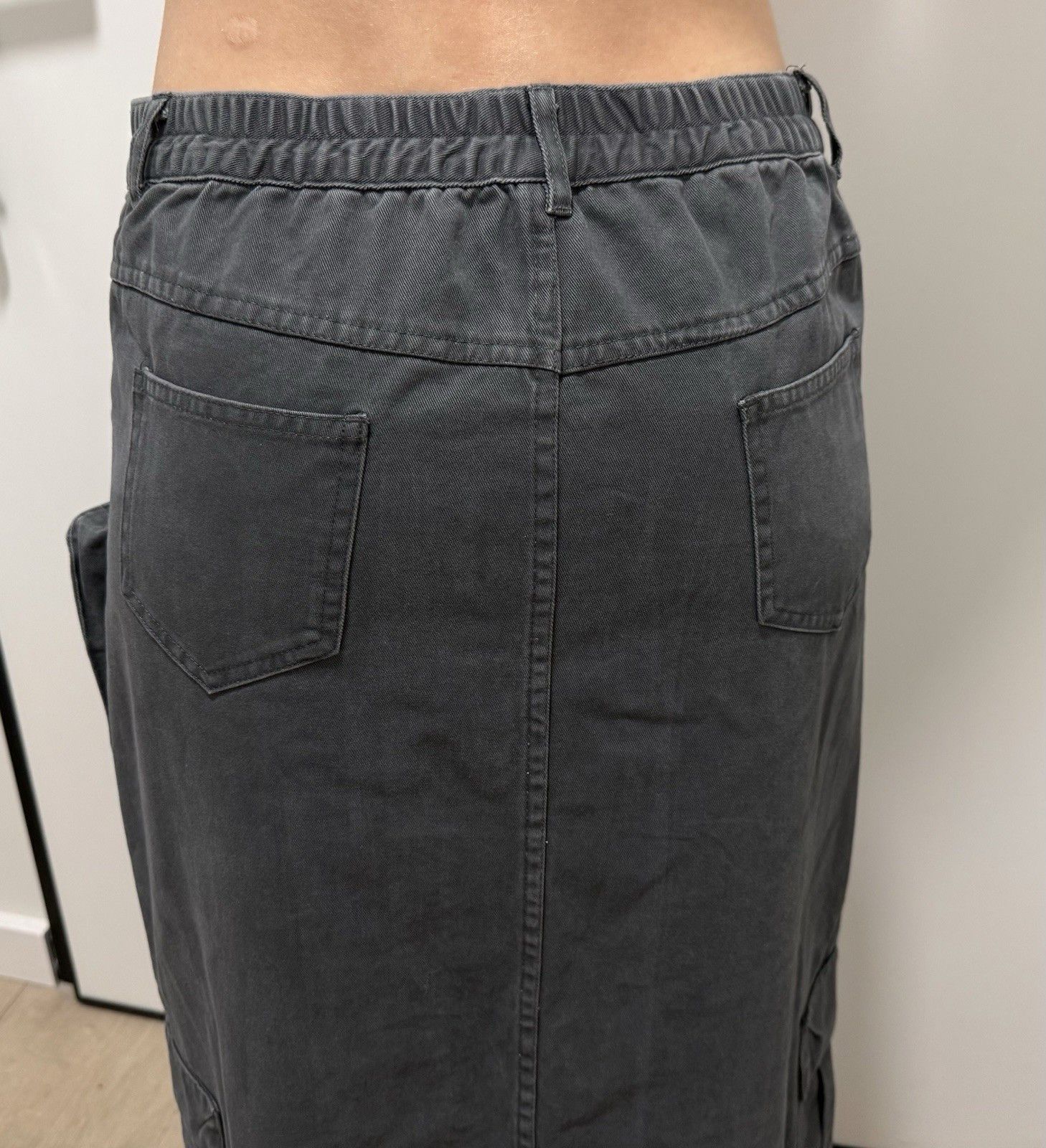 Vintage Jerry Hall vintage cargo y2k swag Long Skirt Pocket 2000`s Size 25" / US 0 / IT 36 - 13 Thumbnail